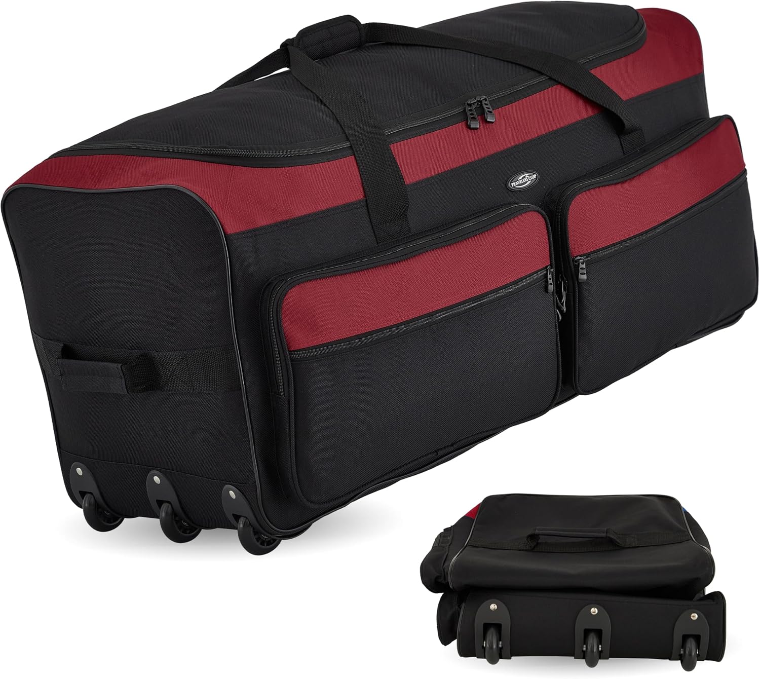 Travelers Club 36" Asgard 3-Wheel Rolling Duffel Bag