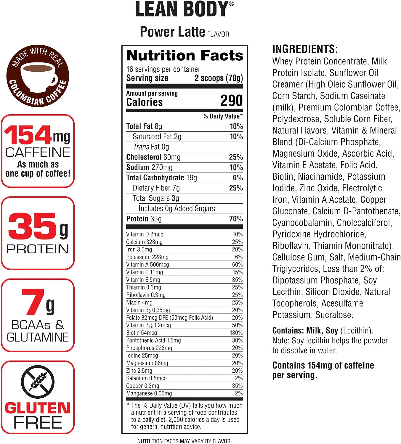 Labrada Nutrition Lean Body Hi-Protein Shake, Strawberry, 2.47-Pound Tub Strawberry Packaging May Vary