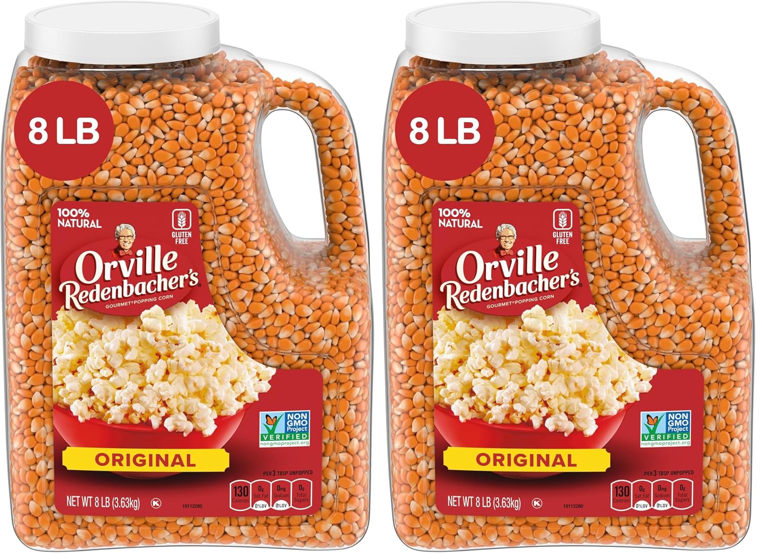 Orville Redenbacher's Gourmet Popcorn Kernels, Original Yellow, 8 lb.