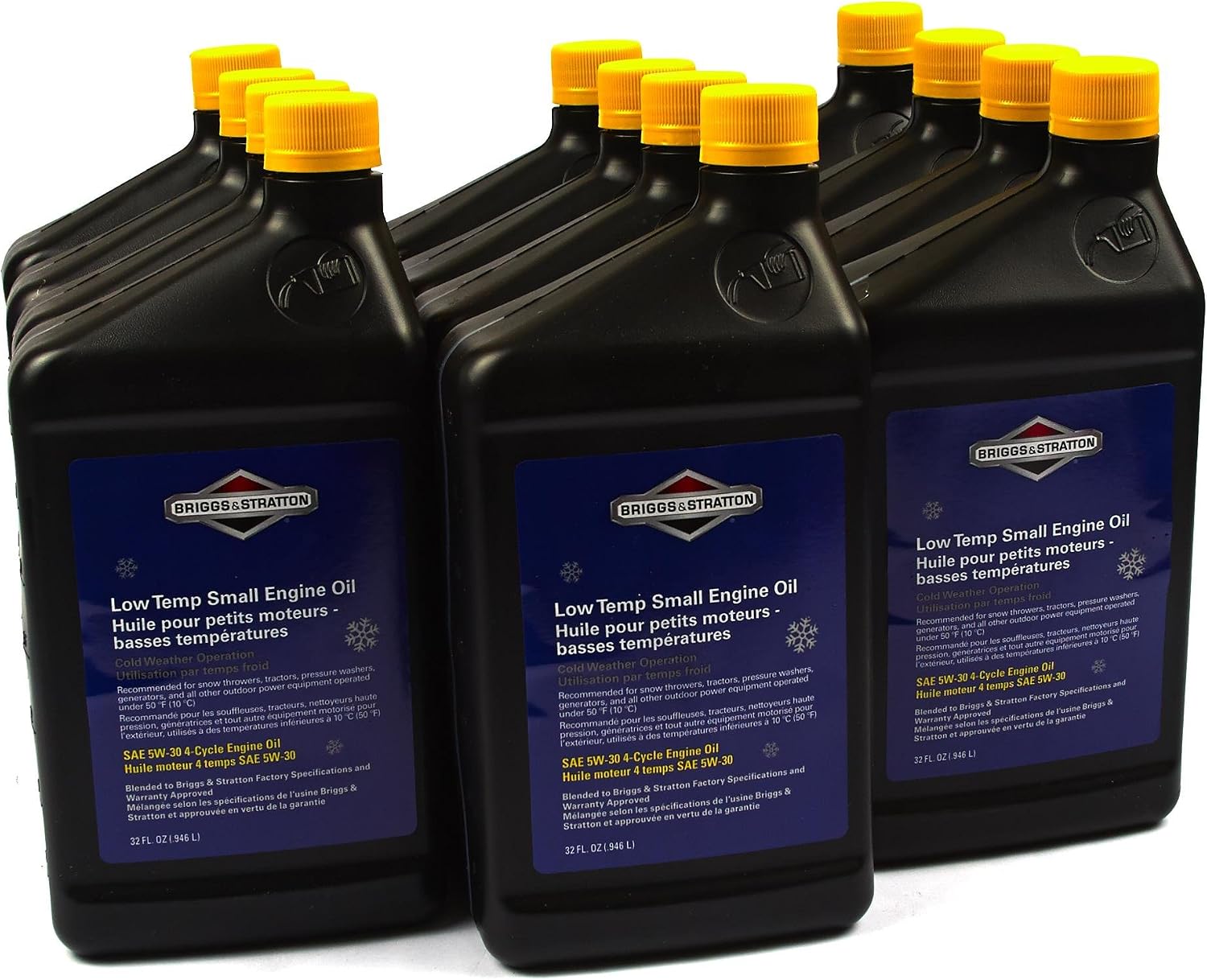 Briggs & Stratton 100030C 5W30 Engine Oil, 32 oz Bottle