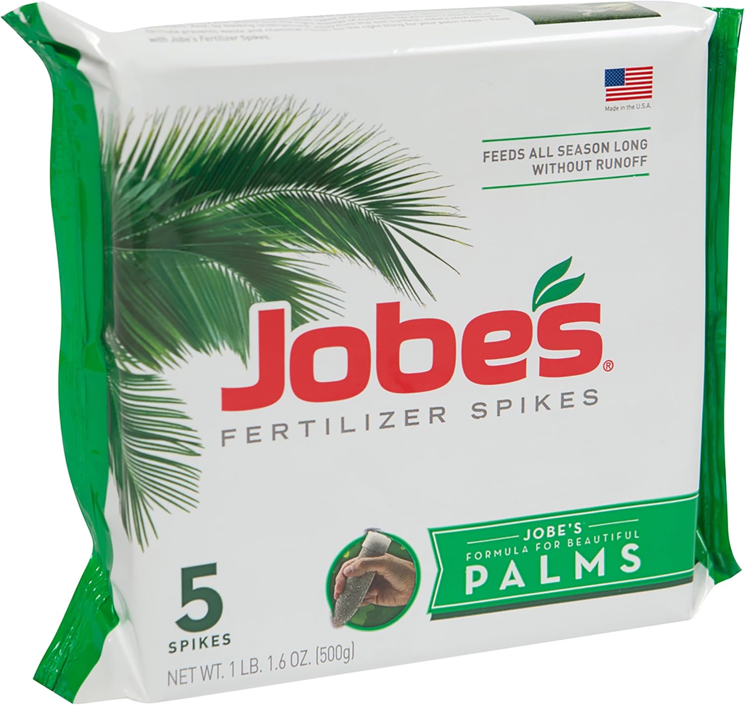 Jobe’s Slow Release Tree and Shrub Fertilizer Spikes, Easy Plant Care for Oak, Maple, Dogwood, Boxwood, and Many More Acid Loving Trees and Shrubs, 9 Count