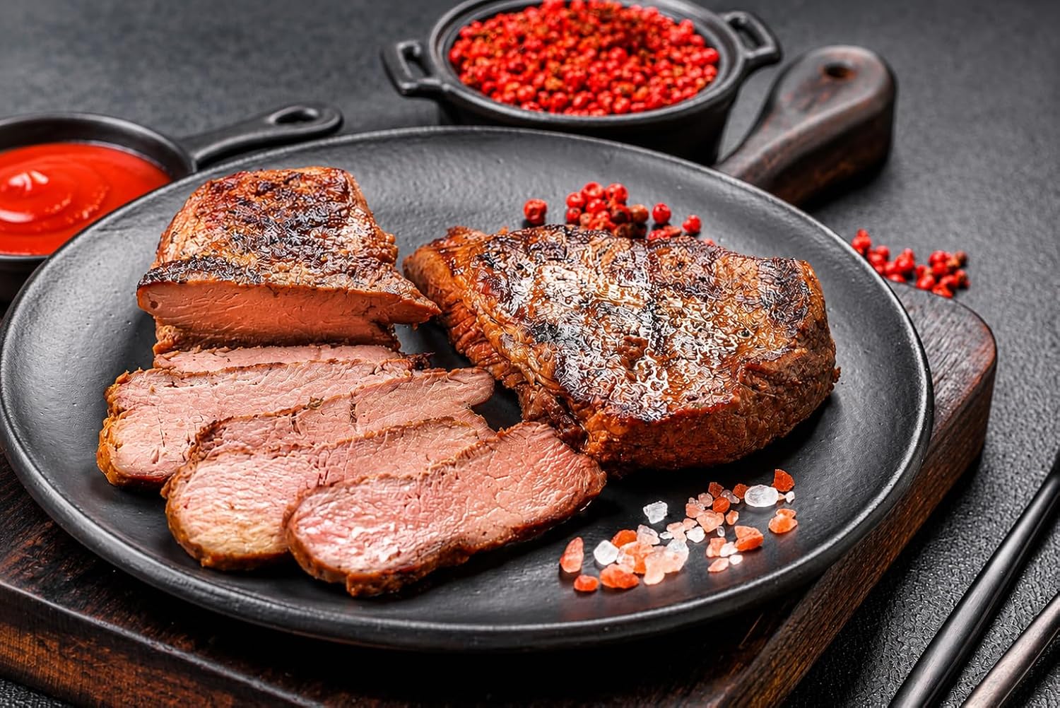Hi Mountain | GARLIC PEPPER RUB | Meat Seasoning | 11 oz | Garlic pepper seasoning for beef, pork, venison, deer, elk, chicken, burgers, and vegetables