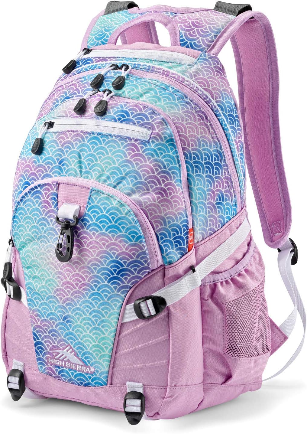 High Sierra Loop Backpack, Travel, or Work Bookbag with tablet sleeve, One Size, Urban Camo