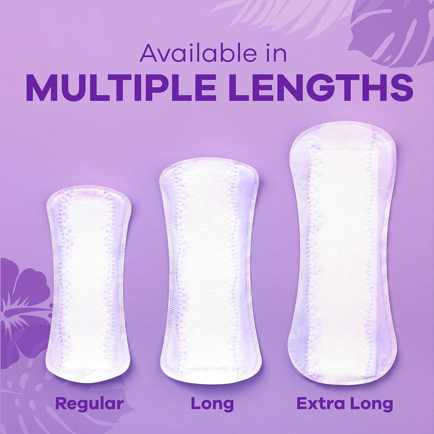 Always Panty Liners for Women Xtra Protection 3-in-1 Daily Liners for Women, Extra Long, Scented, 60 Count