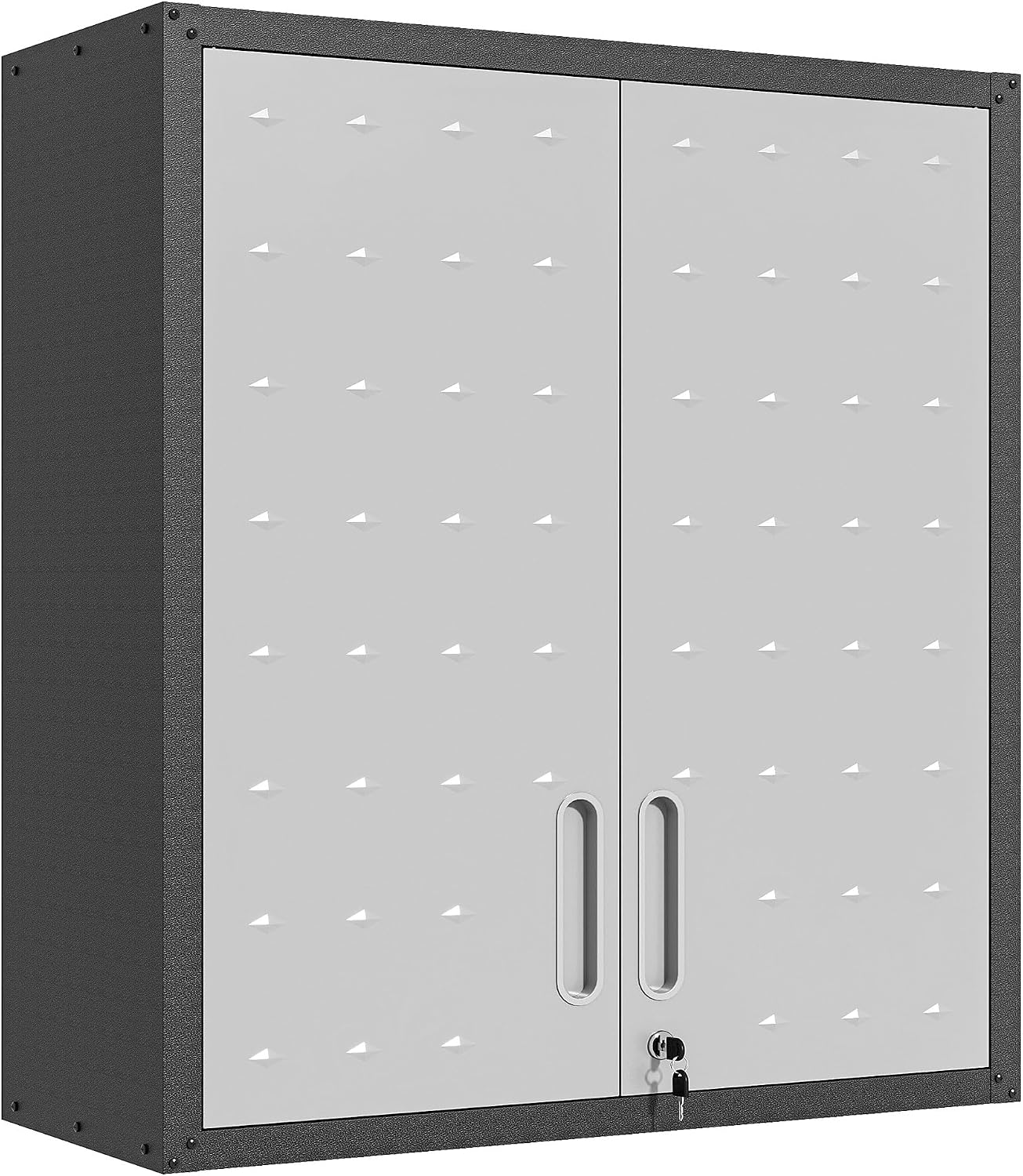 Metal Storage Cabinet for Garage, Tool Cabinet, Utility Cabinet | Wheeled, Rolling Tool Cabinet, 6 Drawers, Top Countertop, Pegboard, Assembly Required, Black