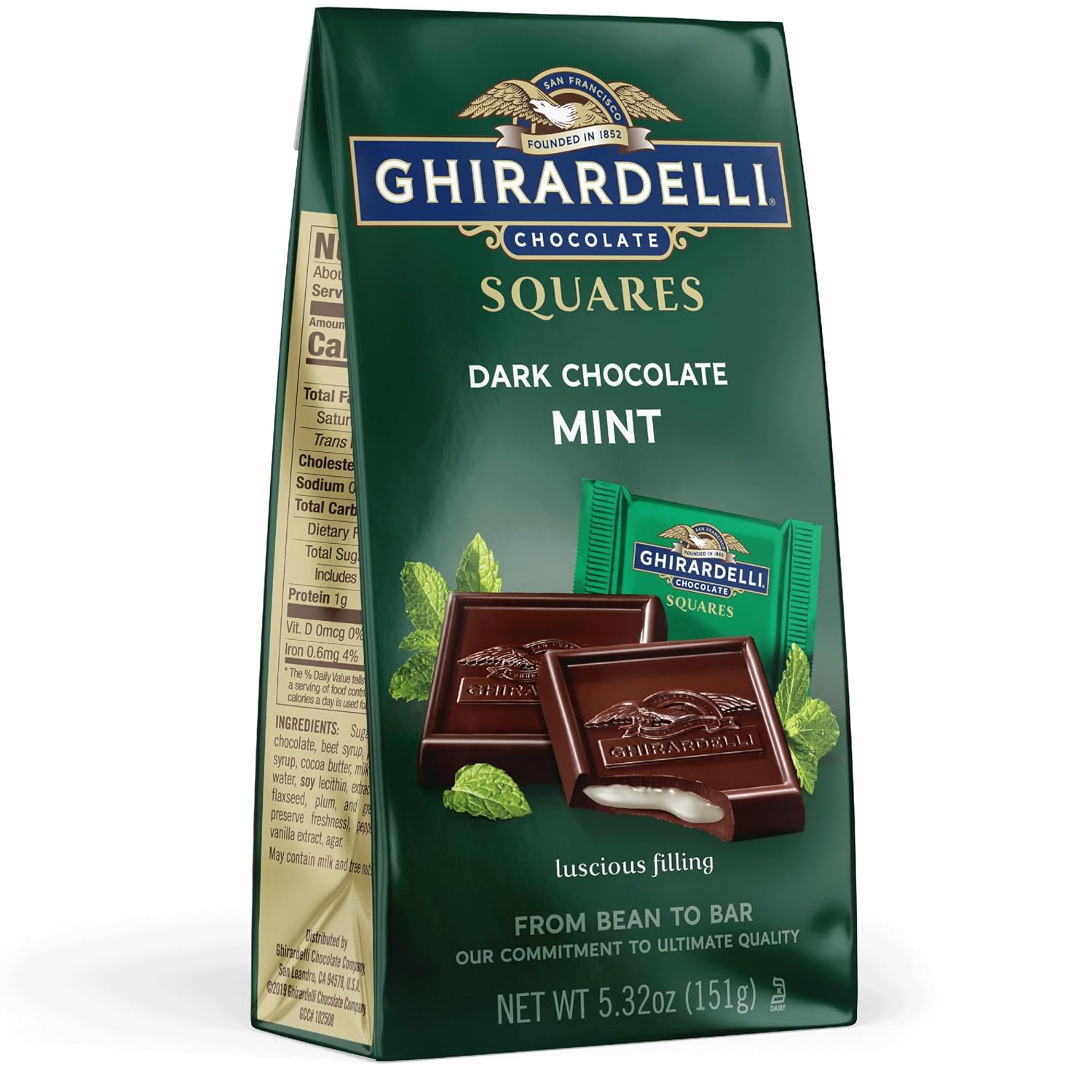 GHIRARDELLI PREMIUM DARK Chocolate Bar, 86% Cacao, 3.17oz Bar, 12 Pack