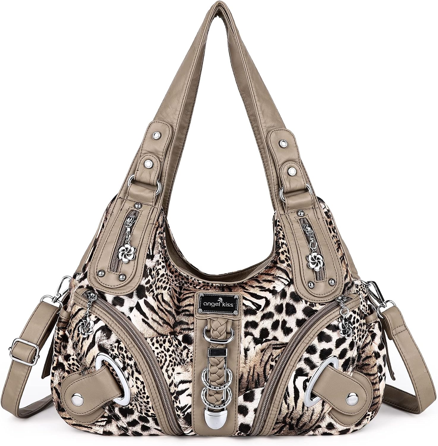 Angelkiss Hobo Purses and handbags for Women Satchel Handbag Women Purses Large Daily Shoulder Bags