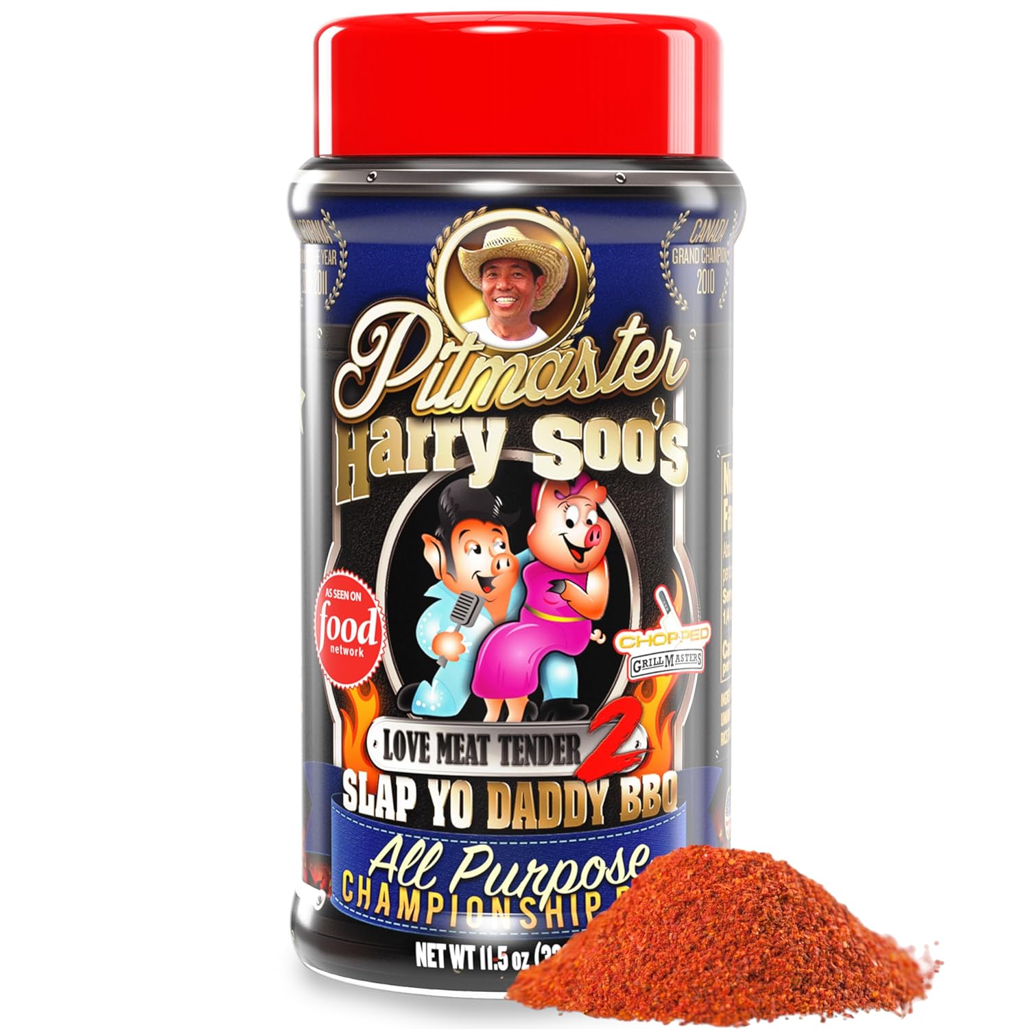 Slap Yo Daddy BBQ Rub Seasoning Jailbird Chicken - Award-Winning Poultry Seasoning Chicken Rub for Grilling and Smoking From Pitmaster Harry Soo - No MSG, Gluten-Free - 9.8 oz
