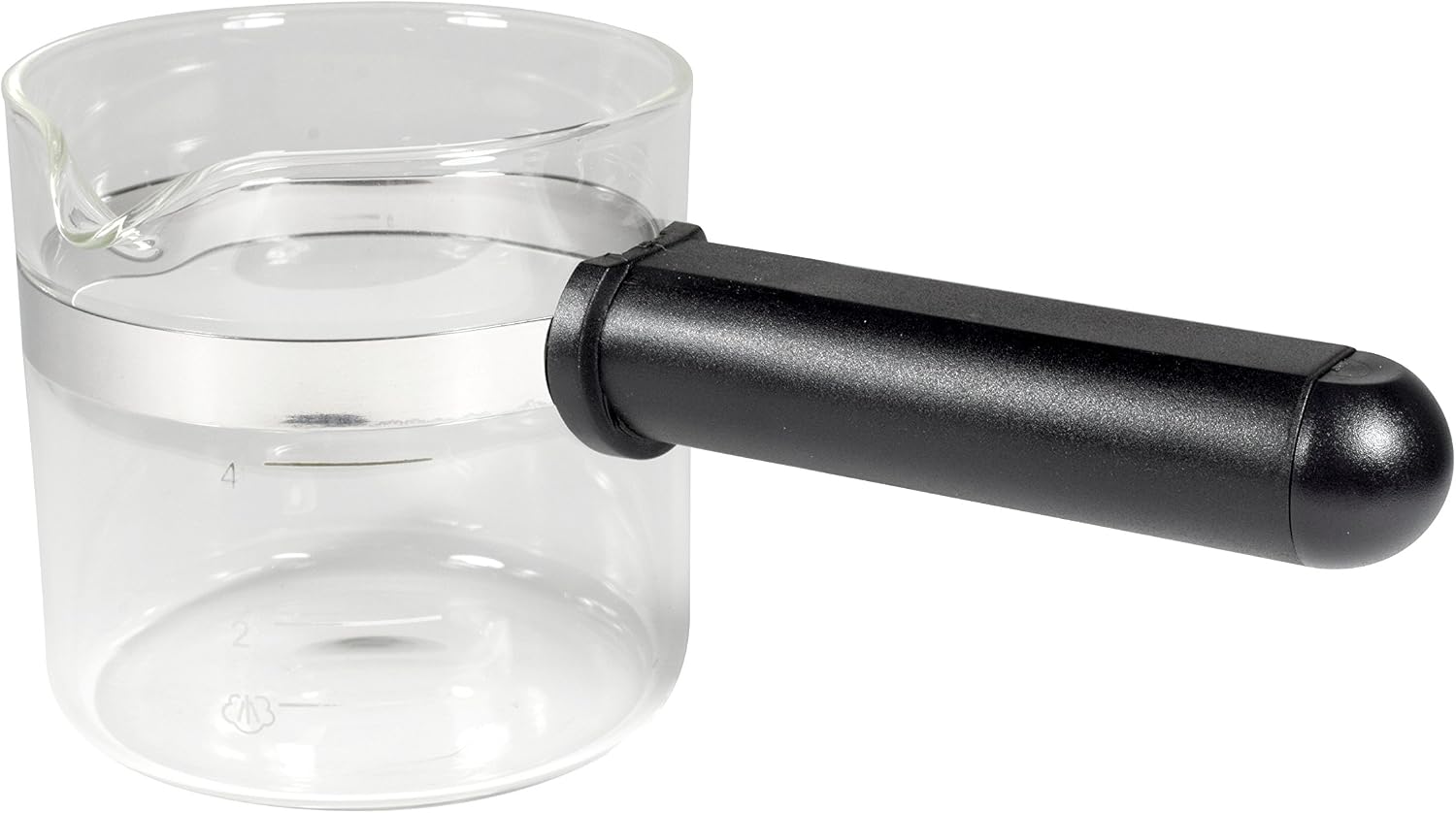 Univen 4 Cup Glass Espresso Coffee Carafe Compatible with Mr. Coffee, Krups, Salton, DeLonghi, Imusa, etc