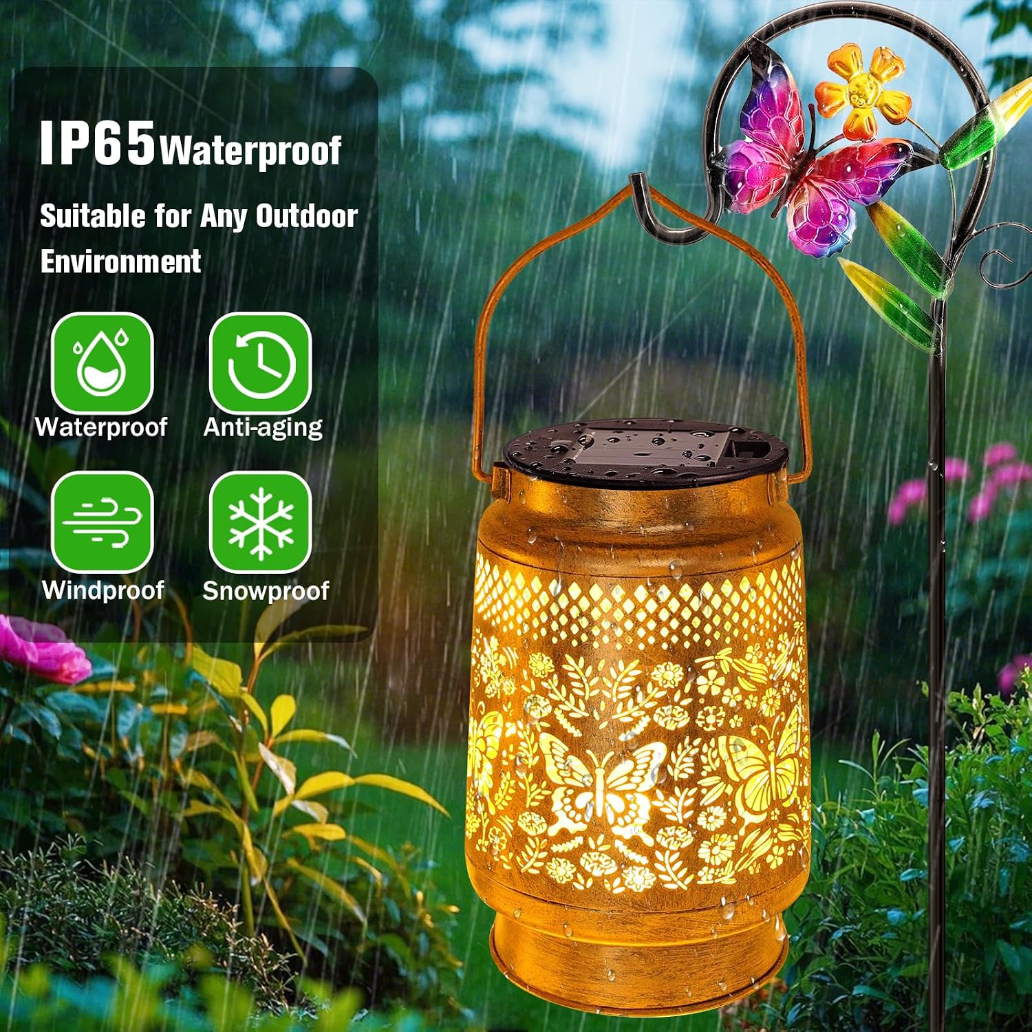 Solar Light Replacement Top Parts 4 Pack(Top Size 3.31 inch
