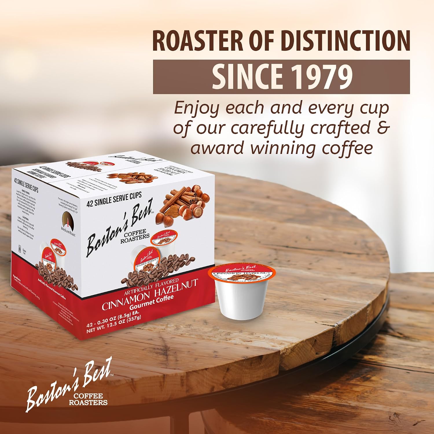 Boston’s Best - Aloha Coconut Flavored Delicious Gourmet Coffee Compatible with Keurig Coffee Maker, 1 Count (42 Single Serve Cups)