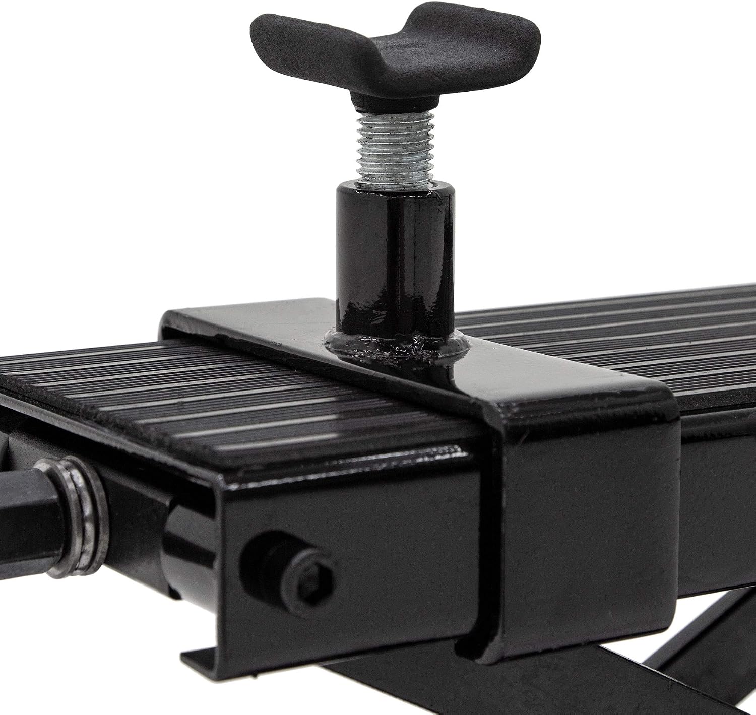 Black Widow Steel Motorcycle Jack, 1,100 lb, Dirt Bike Lift