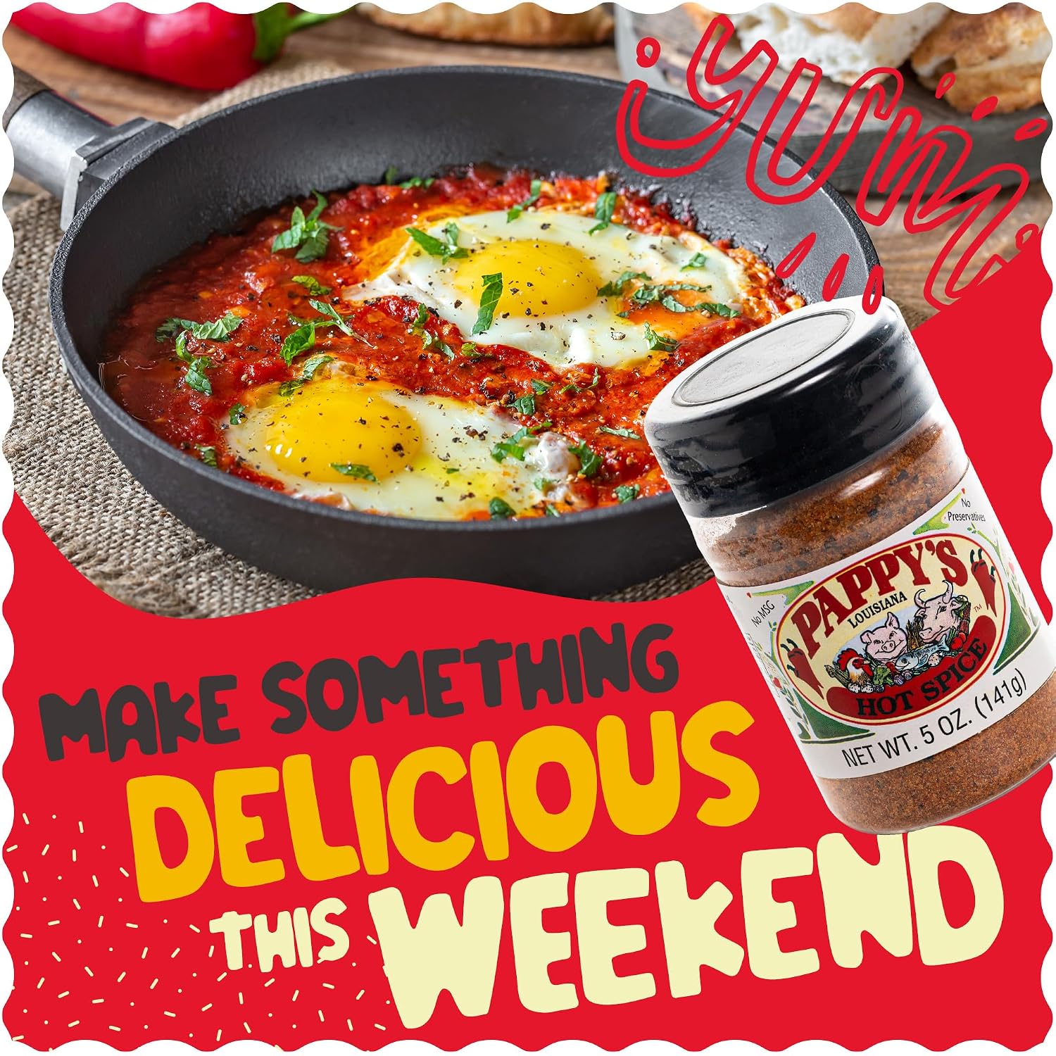 Pappy's Choice Original Seasoning, 32 Oz | California's Legendary Seasoning Blend, Santa Maria Style, Perfect for BBQ, Beef, Burgers, Brisket, Tri-tip and Steak