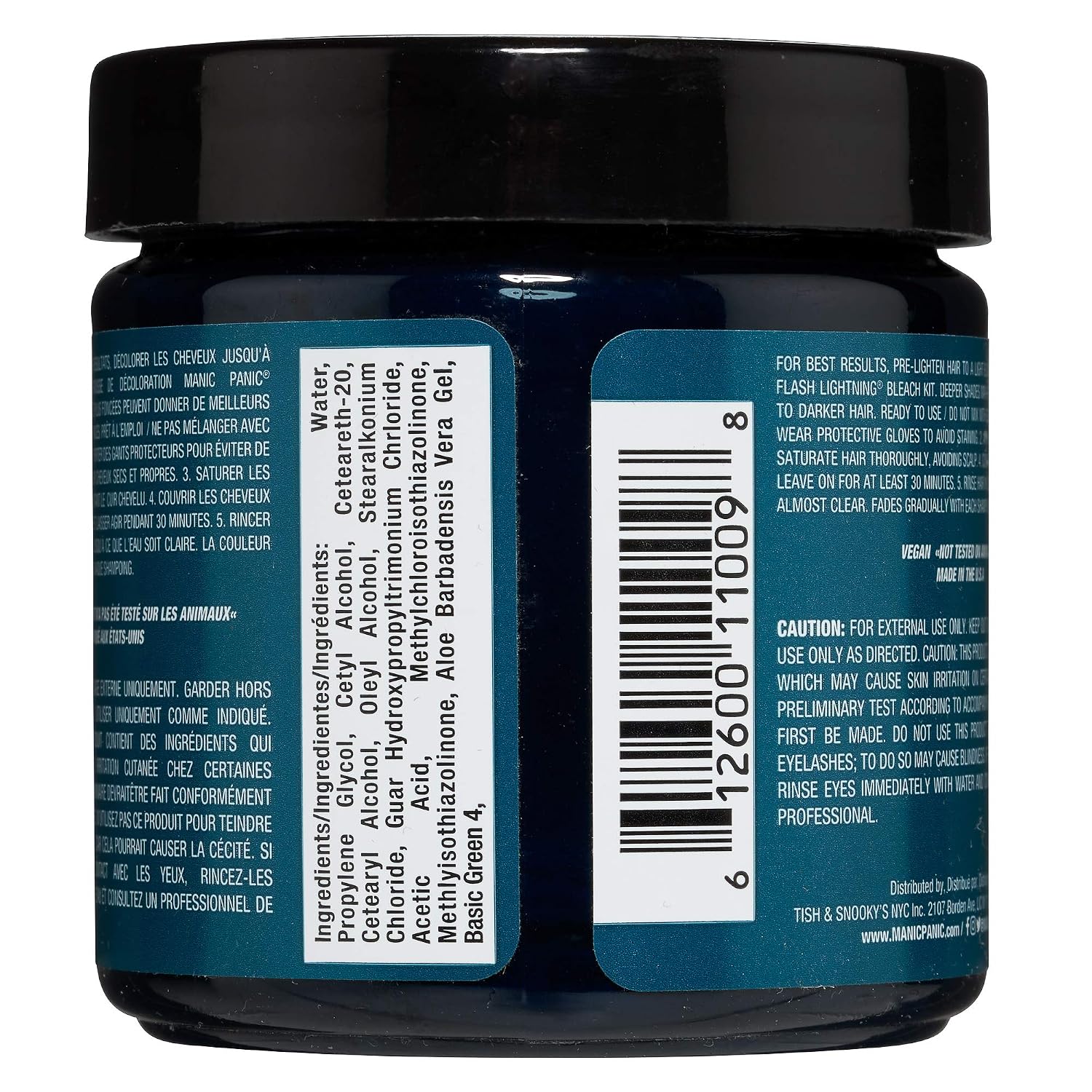 MANIC PANIC Classic Cotton Candy Pink Semi Permanent Hair Color - Bright Pink Hair Dye for Women & Men That Lasts 4-6 Weeks - Vegan, Ammonia & Cruelty-Free - Create & Mix Custom Shades (4oz / 2pk)