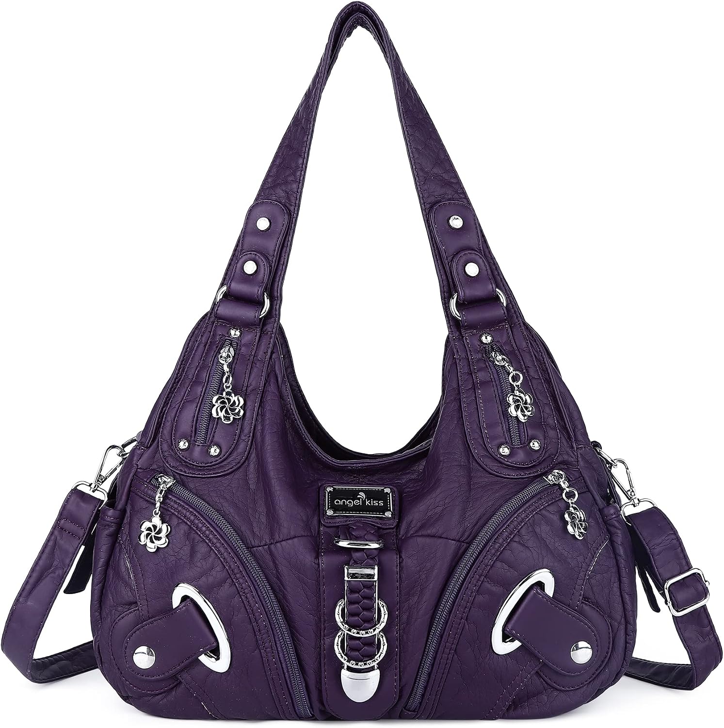 Angelkiss Hobo Purses and handbags for Women Satchel Handbag Women Purses Large Daily Shoulder Bags