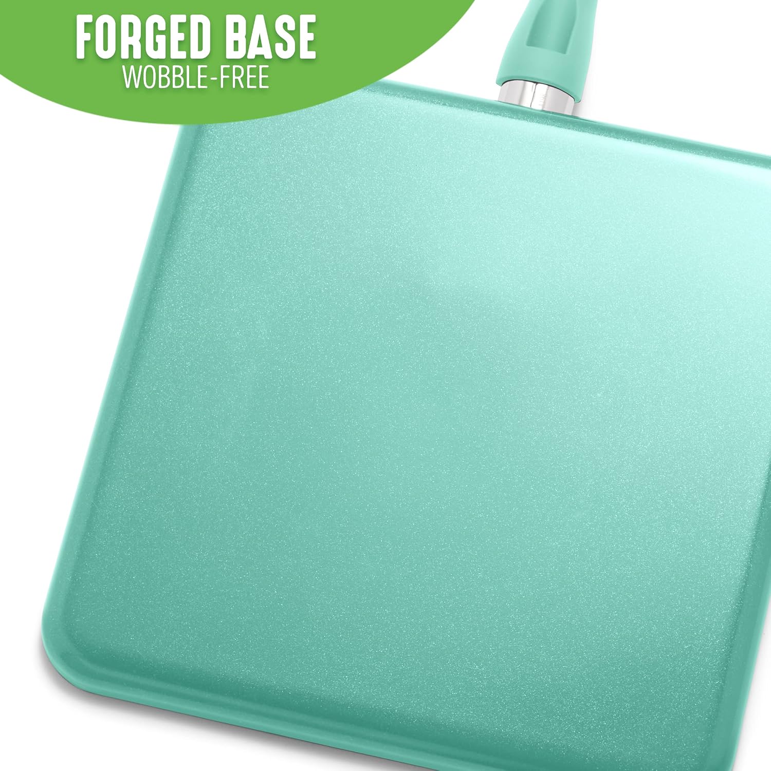 GreenLife Soft Grip Diamond Healthy Ceramic Nonstick 11" Griddle Pan, PFAS-Free, Dishwasher Safe, Black
