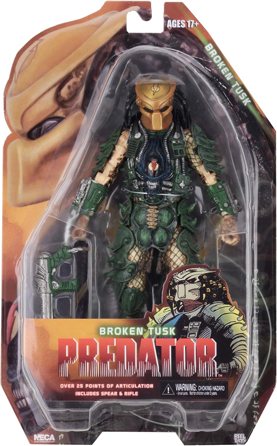 NECA - Predator - 7" Scale Action Figures - Series 18 - Broken Tusk Predator