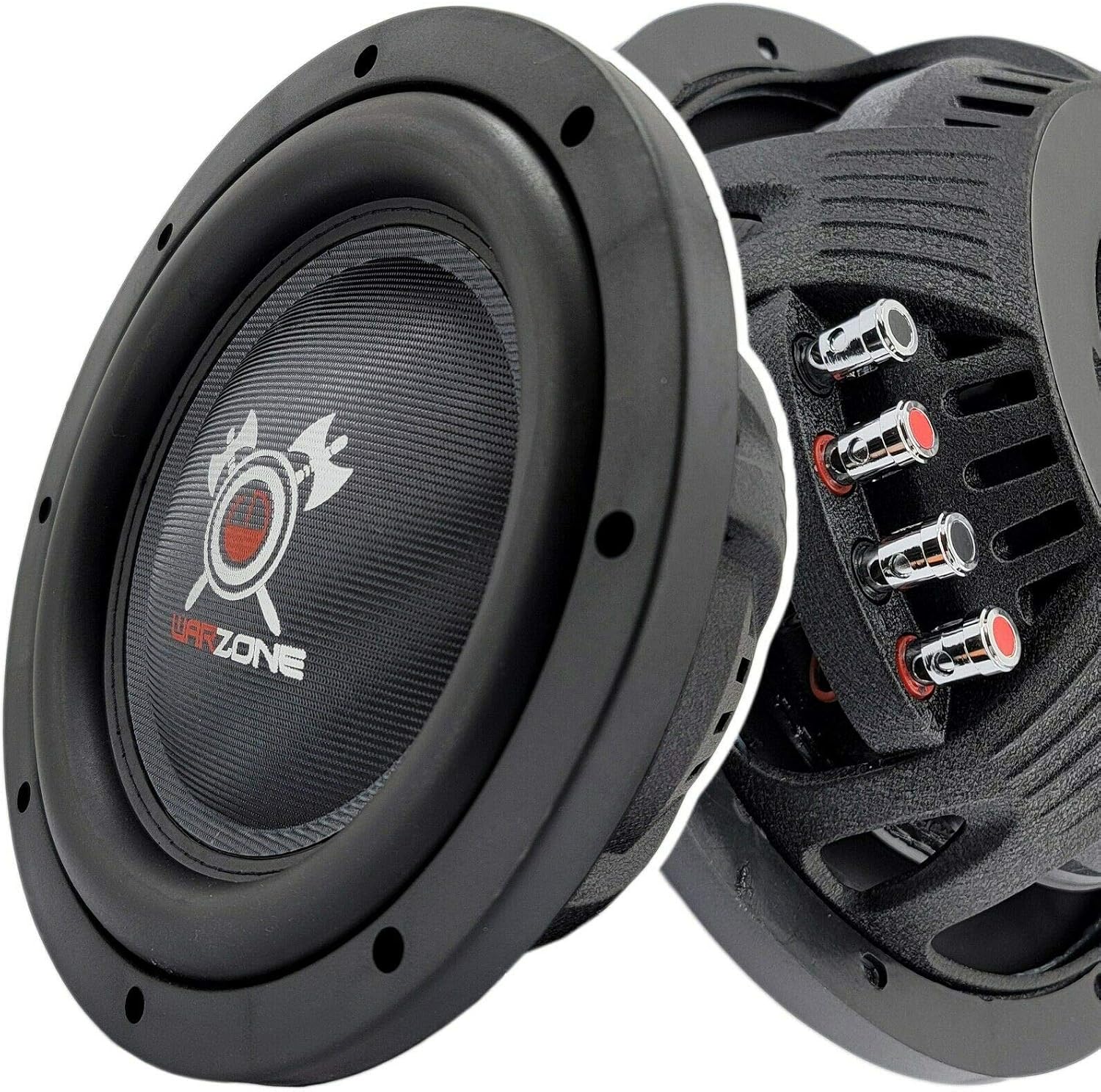 Gravity Car Vehicle Subwoofer Audio Speaker - 15 Inch Competition Grade Pressed Paper Cone, 2 Ohm DVC, Advanced Air Flow