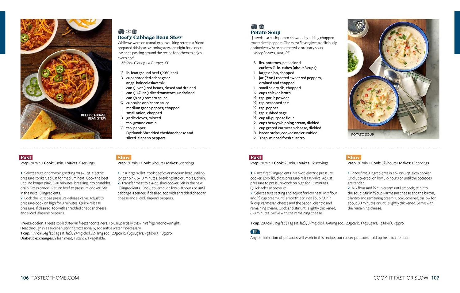 Taste of Home Soups, Stews and More: 325+ Comfort Food Recipes With Tasty Photos and Handy Tips (Taste of Home Comfort Food)