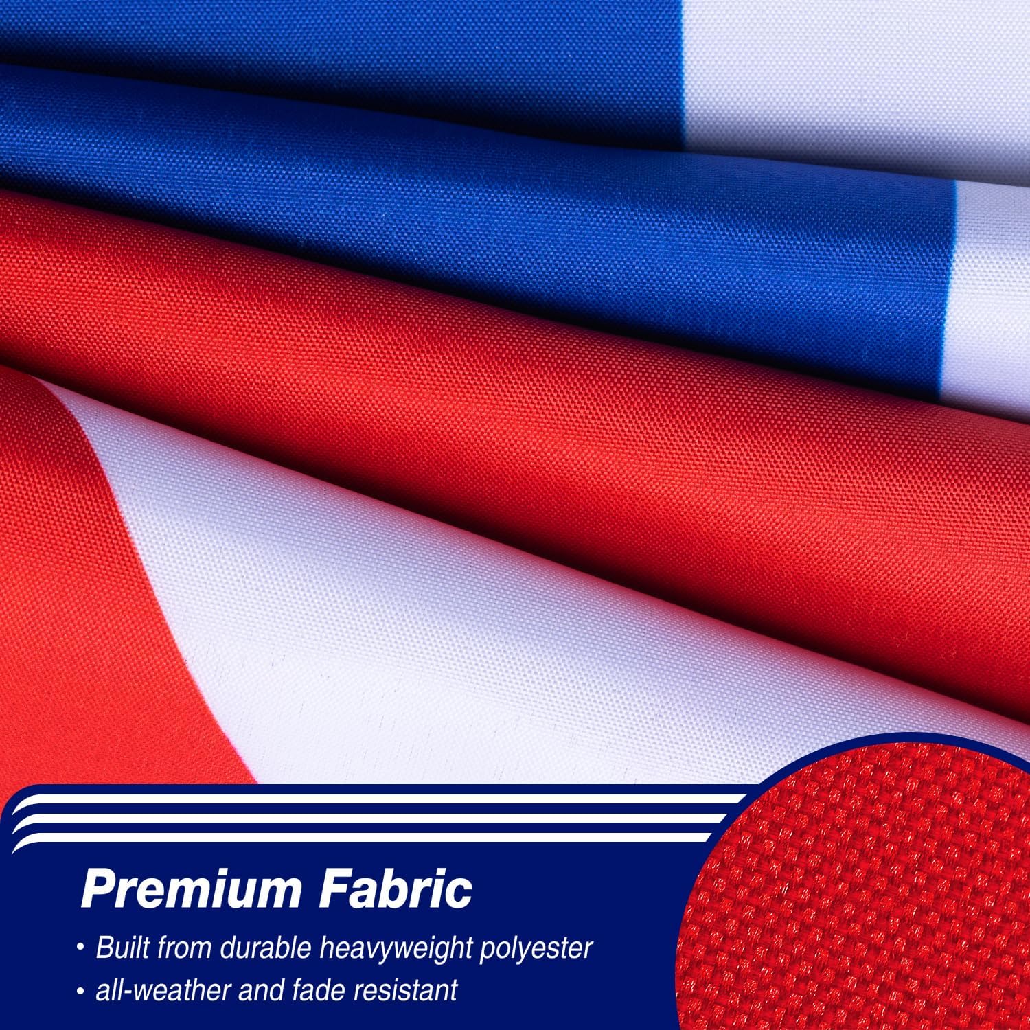 Nicaragua Flag 3x5 ft Outdoor Bandera de Nicaragua Nicaraguan National Flag | Double Sided 3 Ply Heavy Duty Polyester Banner with Brass Grommets for Home and Outdoor Decoration, 4 Rows Stitching
