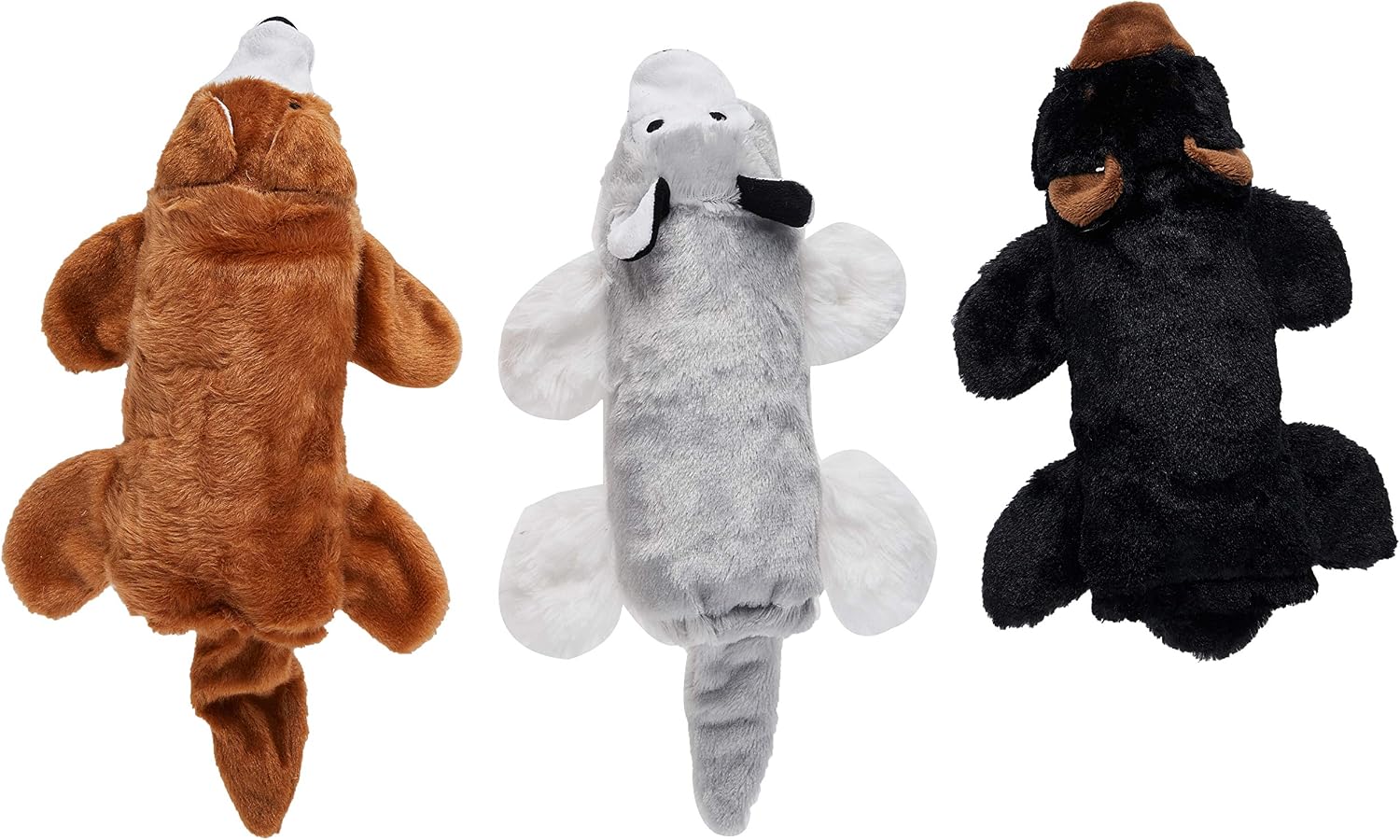 Max and Neo Fox, Bear and Wolf Water Bottle Dog Toys - 3 Pack - We Donate a Toy to a Dog Rescue for Every Toy Sold (Fox, Bear and Wolf)