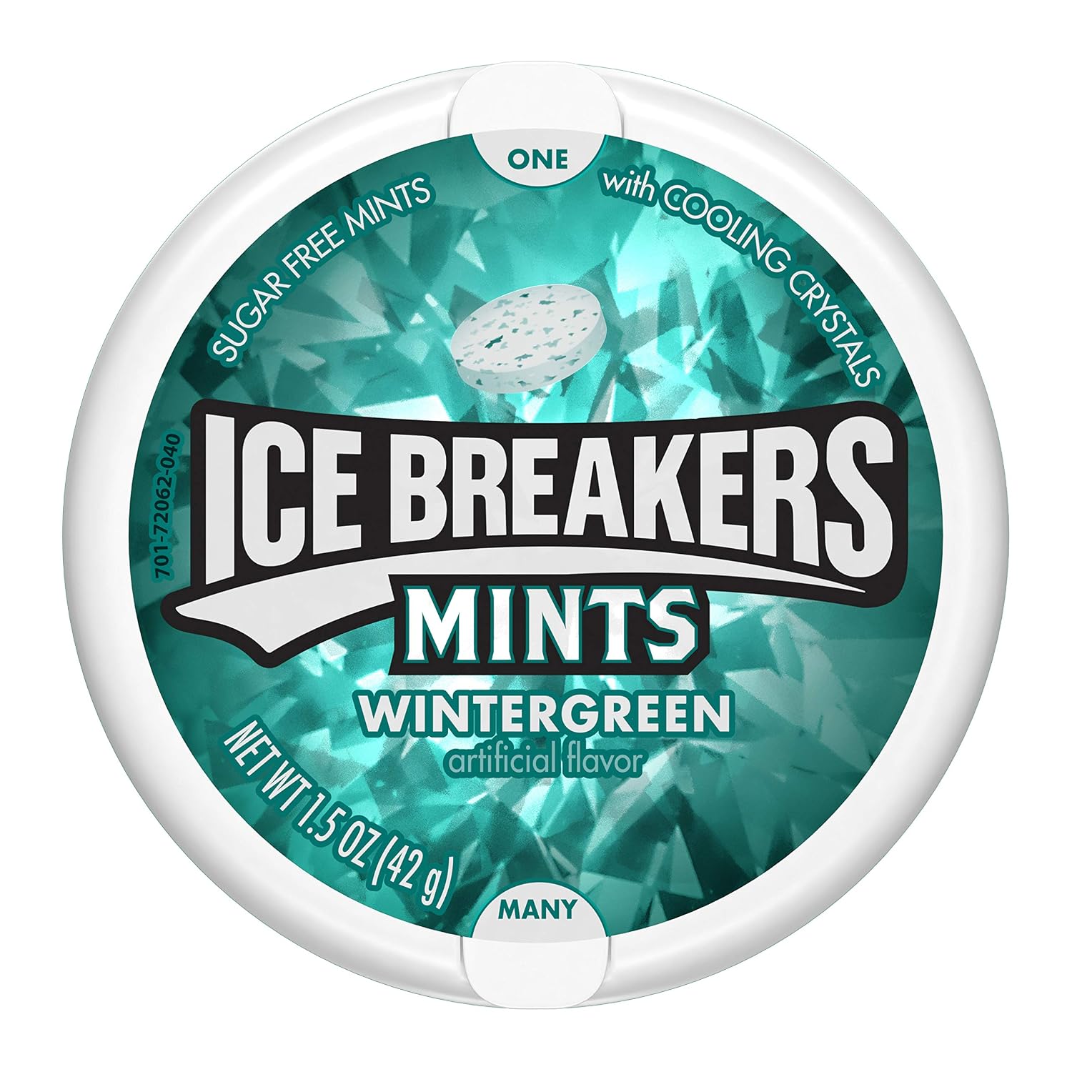 ICE BREAKERS Wintergreen Sugar Free Mints Tins, 1.5 oz (8 Count)