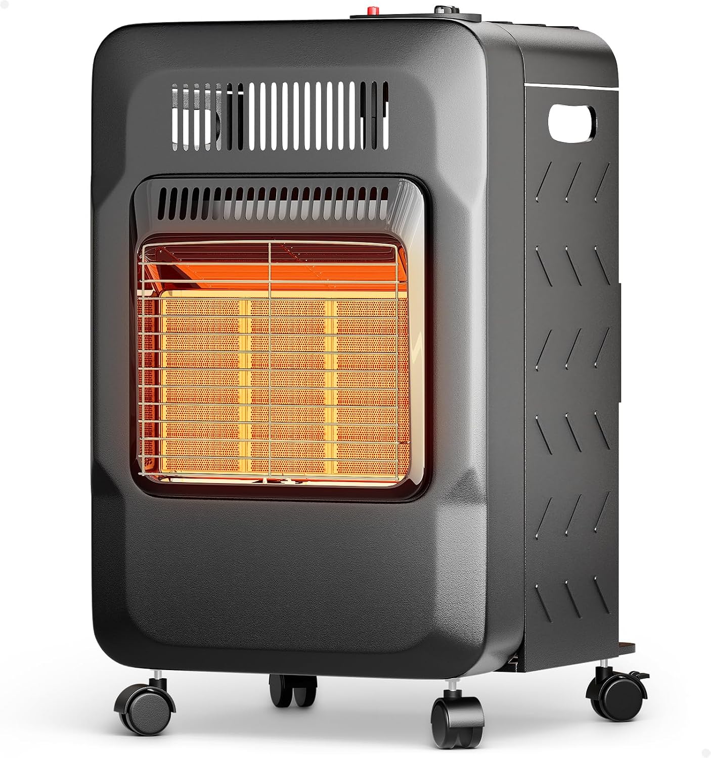 PAULINN Propane Heater Indoor Outdoor Patio Heaters 6000 to 18000 BTU 3 Modes for Patio, Garage, Camping, Shop