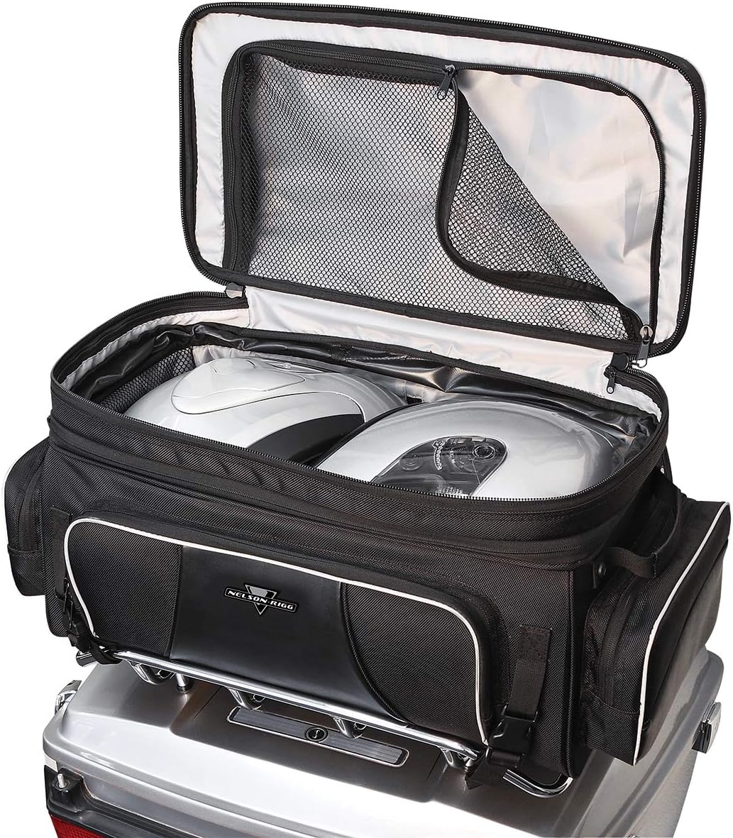 Nelson Rigg NR-300 Route 1 Traveler Tour Trunk Bag, Black Harley Davidson Ultra, Indian Roadmaster, Honda Gold Wing
