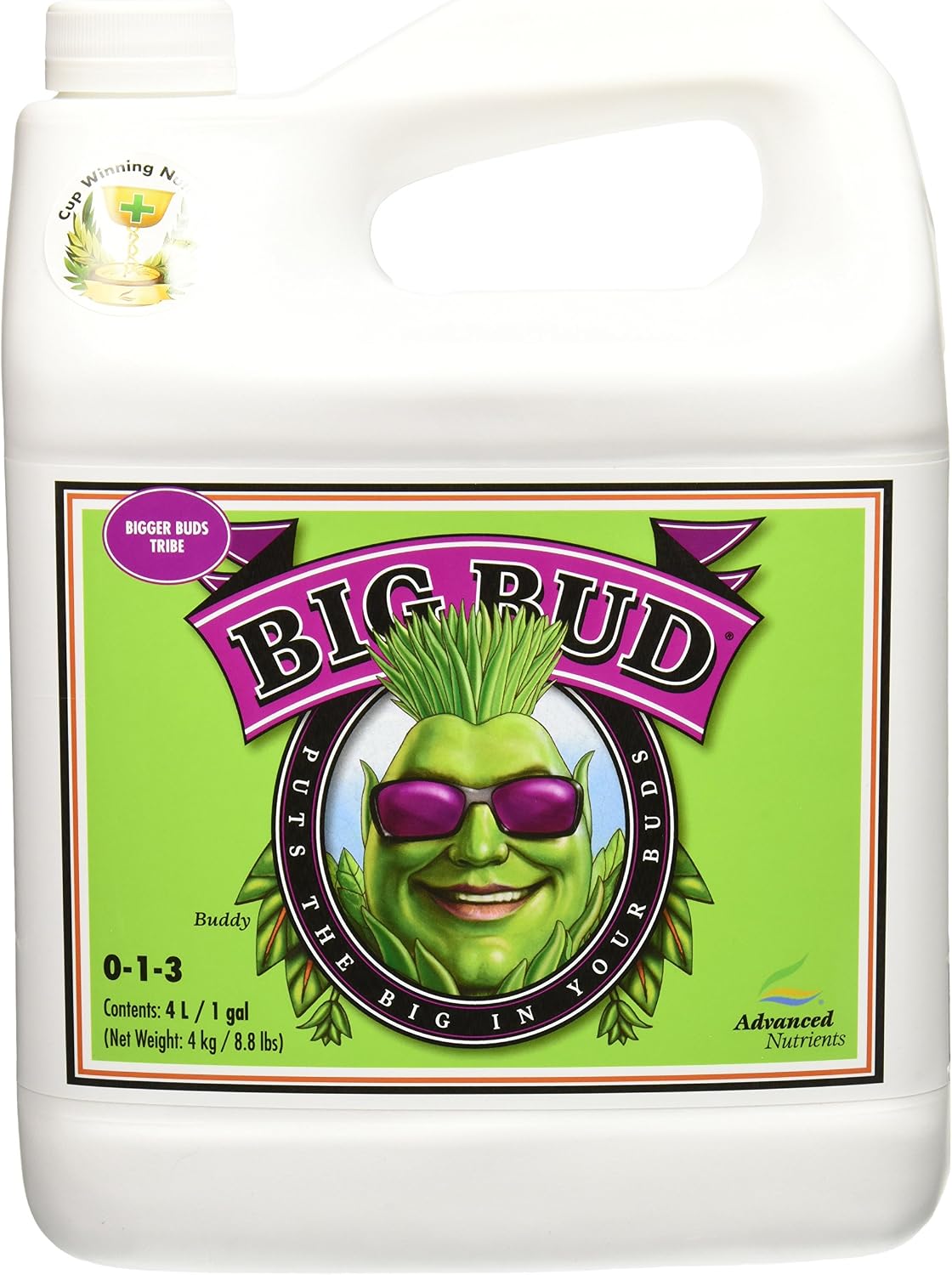 Advanced Nutrients Big Bud Liquid Fertilizer, 1-Liter