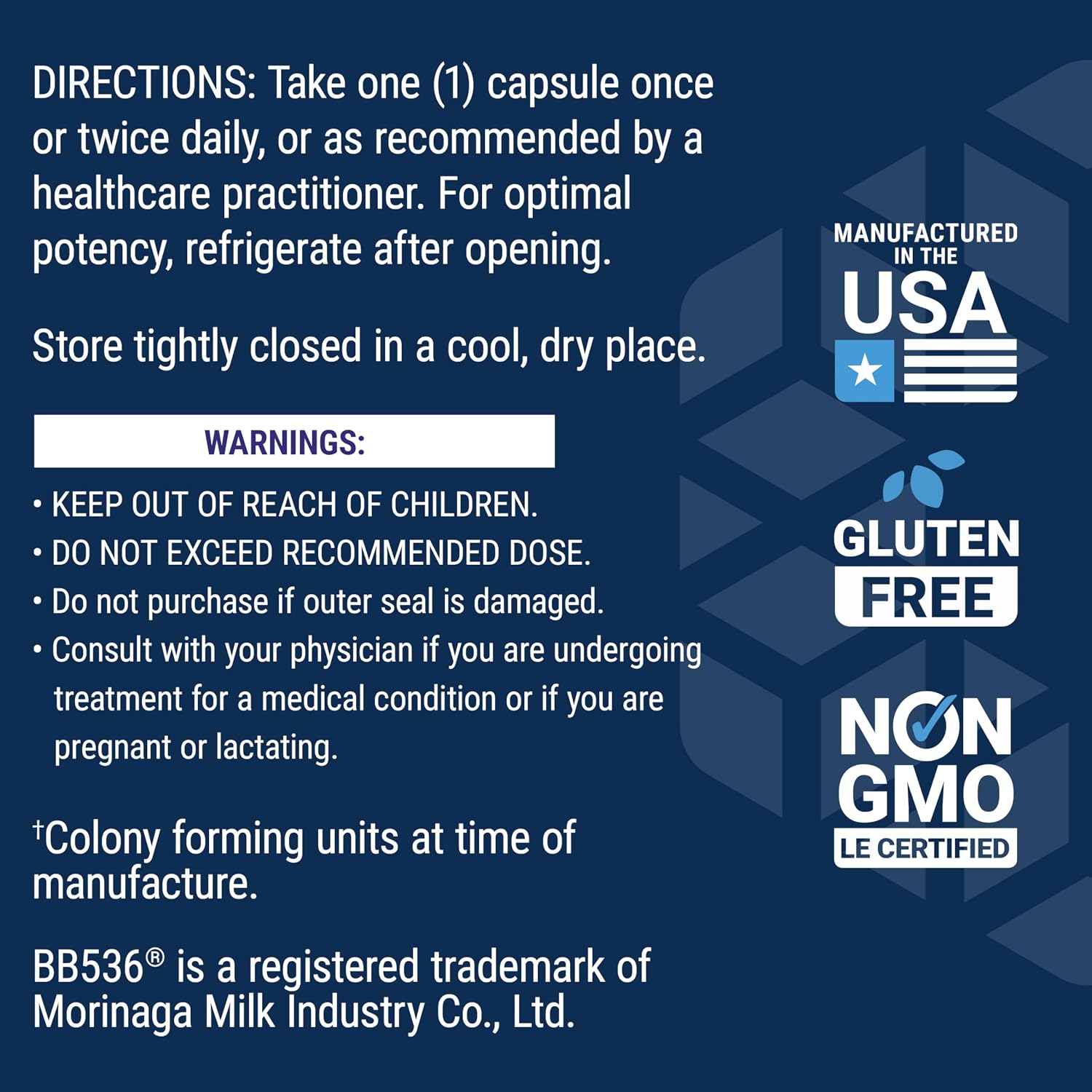 Life Extension Bifido GI Balance, probiotics, Bifidobacterium longum BB536® (2 Billion CFU), Support Healthy Gut & Digestive Health, Gluten-Free, Non-GMO, Vegetarian, 60 Capsules | Bifidobacterium Longum BB536 Provides 2 Billion CFU to Support Gut & Dige…