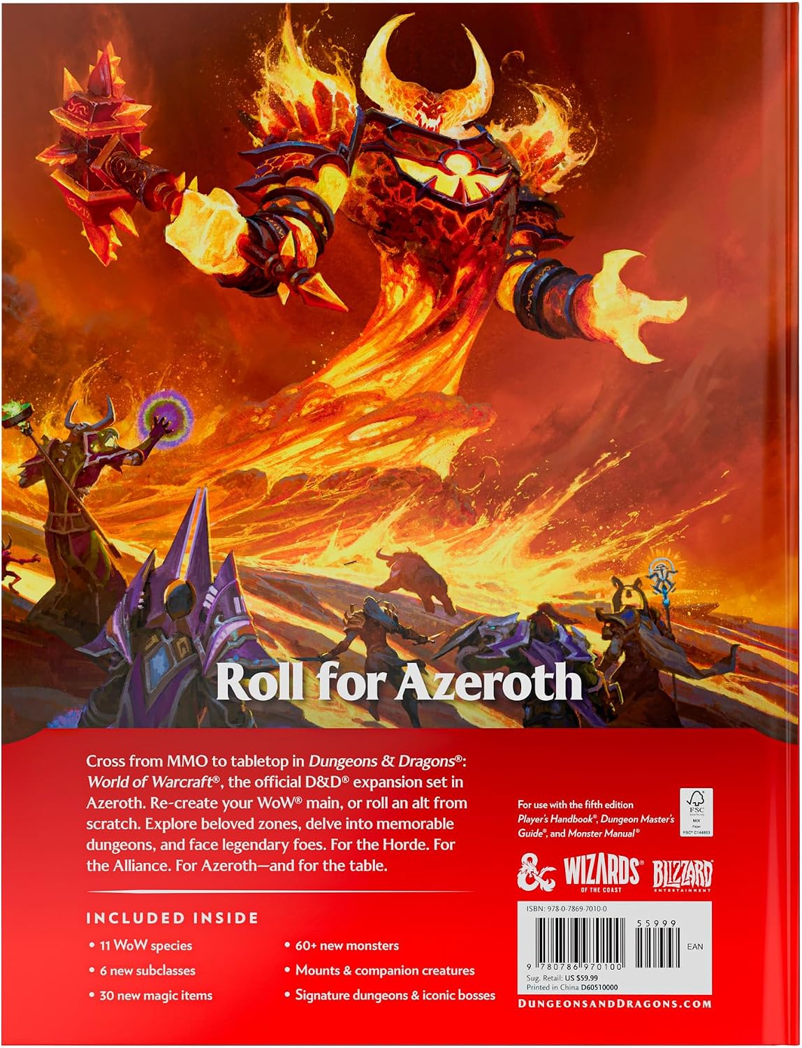 Dungeons & Dragons: World of Warcraft | D&D Gameplay Expansion Book