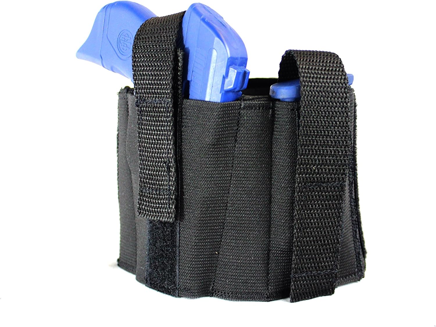 Daltech Force­ Ankle Holster and Mag Holster with Padded Neoprene - CCW Concealed Carry Gun Ankle Holster, Black