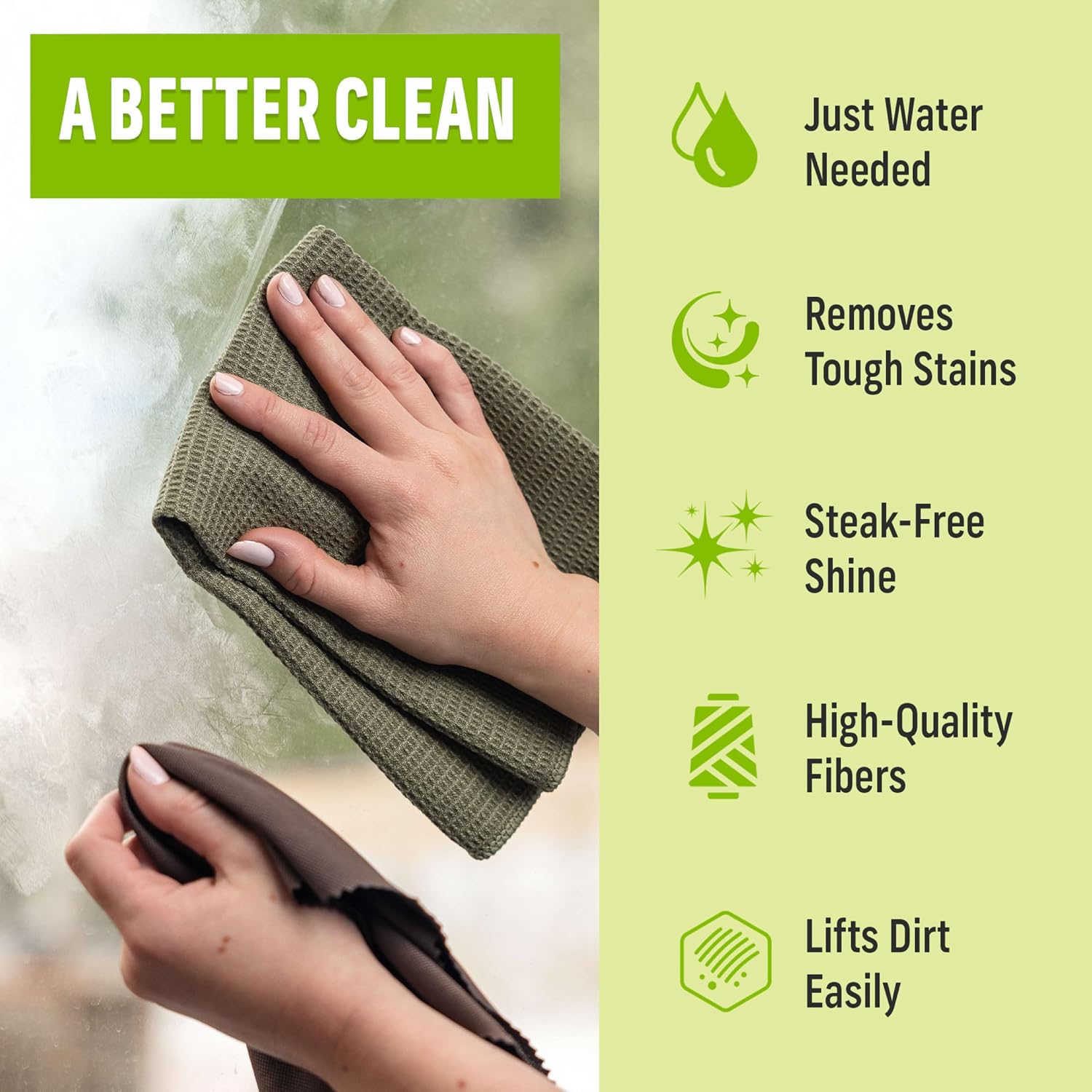 E-Cloth Window and Glass Cleaner Kit, Just Add Water - 1 Kit