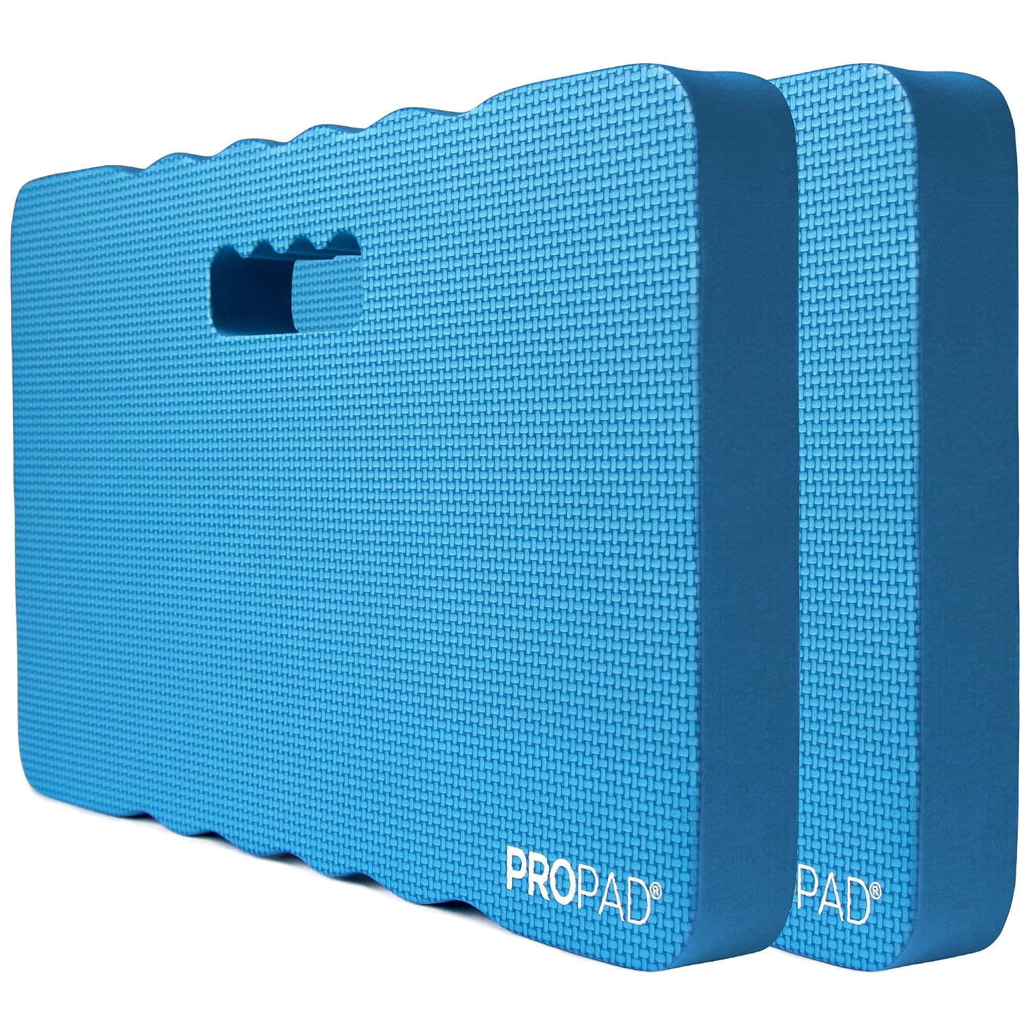 Thick Kneeling Pad, Garden Kneeler for Gardening, Bath Kneeler for Baby Bath, Kneeling Mat for Exercise & Yoga, Knee Pad for Work, Floor Foam Pad, Extra Large (XL) 18 x 11 x 1.5 Inches, Blue