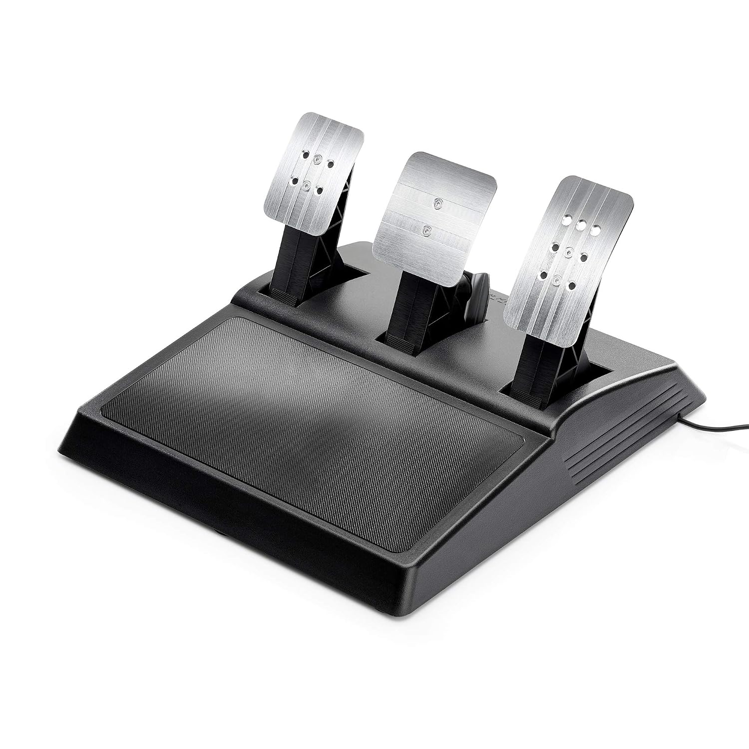 Thrustmaster T300RS GT Force Feedback Racing Wheel & 3 Pedal Set - PS5 & PC | Belt-driven motor, changeable rim, expandable with Thrustmaster shifters, for driving. farming simulators, cockpit ready
