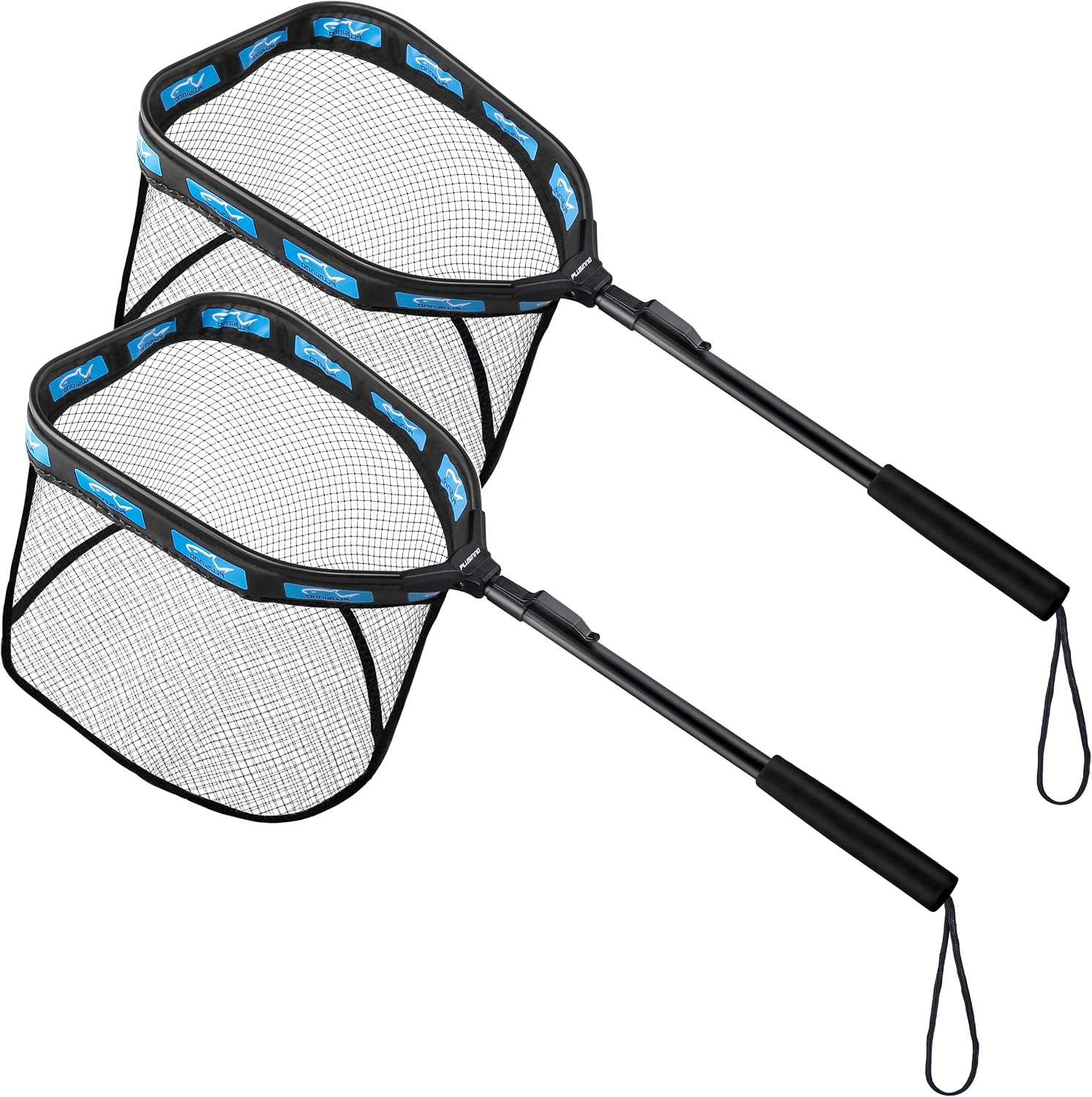 PLUSINNO Floating Fishing Net for Steelhead, Salmon, Fly, Kayak, Catfish, Bass, Trout Fishing