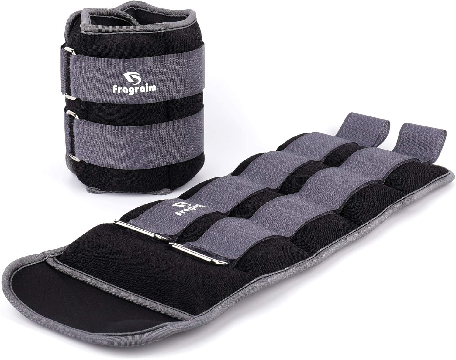 Ankle Weights for Women, Men and Kids - 1/2/3/4/6/8/10/12/15/20 LBS 1 Pair Strength Training Wrist/Leg/Arm Weight with Adjustable Strap for Jogging