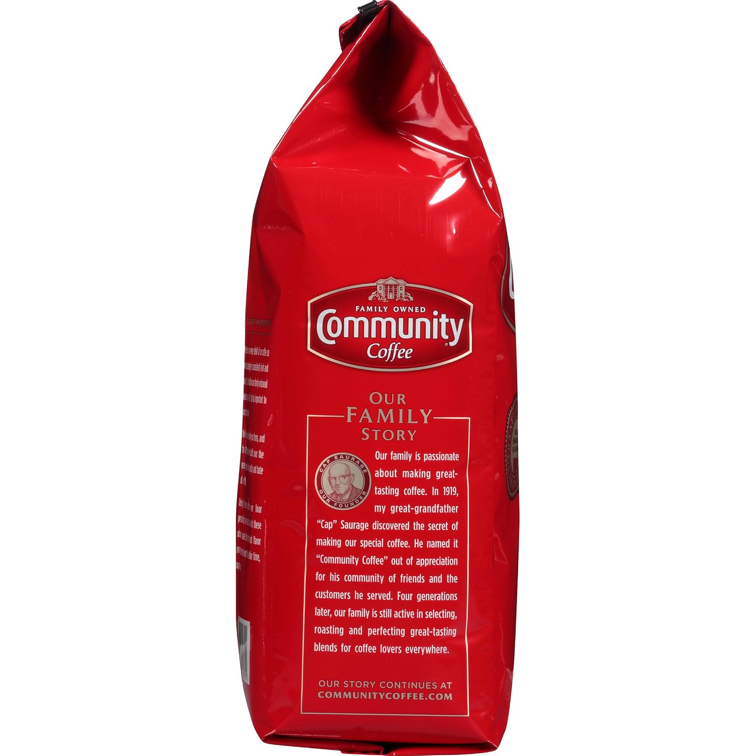 Community Coffee French Roast, Ground Coffee, Extra Dark Roast, 12 Ounce Bag (Pack of 1)