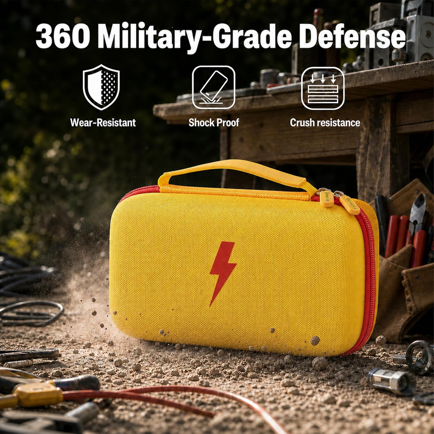 Comecase Hard Case for Fluke 87V/88V/15B+/17B+ and More Digital Multimeter