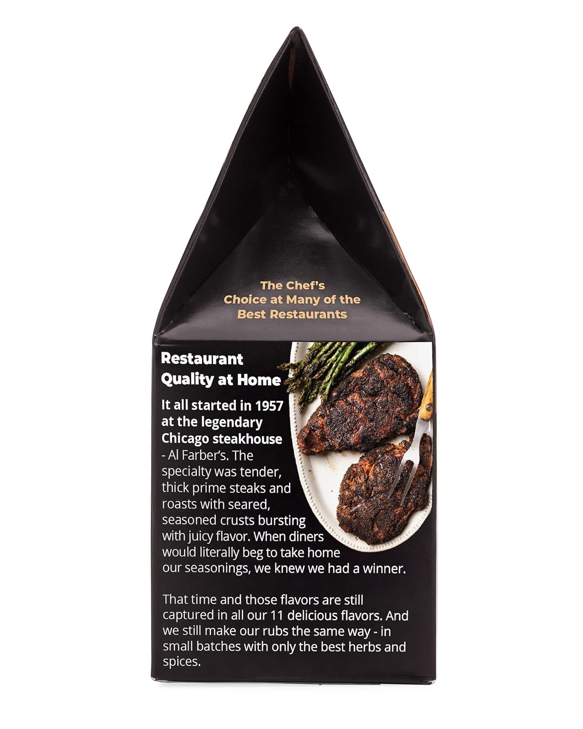 Char Crust Dry-Rub Seasonings Original Hickory Grilled | All-in-one seasonings | Perfect for Steaks, Burgers, Ribs, Tuna | Signature Crust that Seals in the Juices, 4 Ounce (Pack of 6)