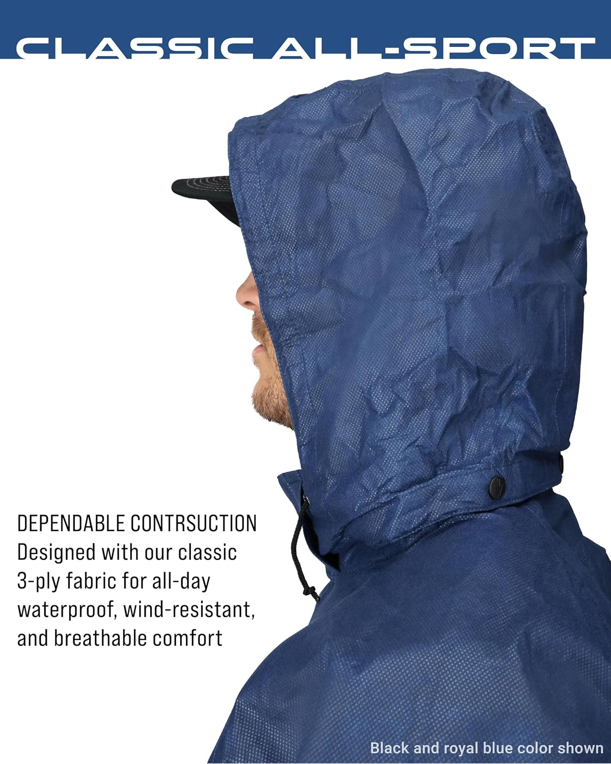 FROGG TOGGS Men's Classic All-Sport 3-Layer Waterproof Breathable Rain Suit