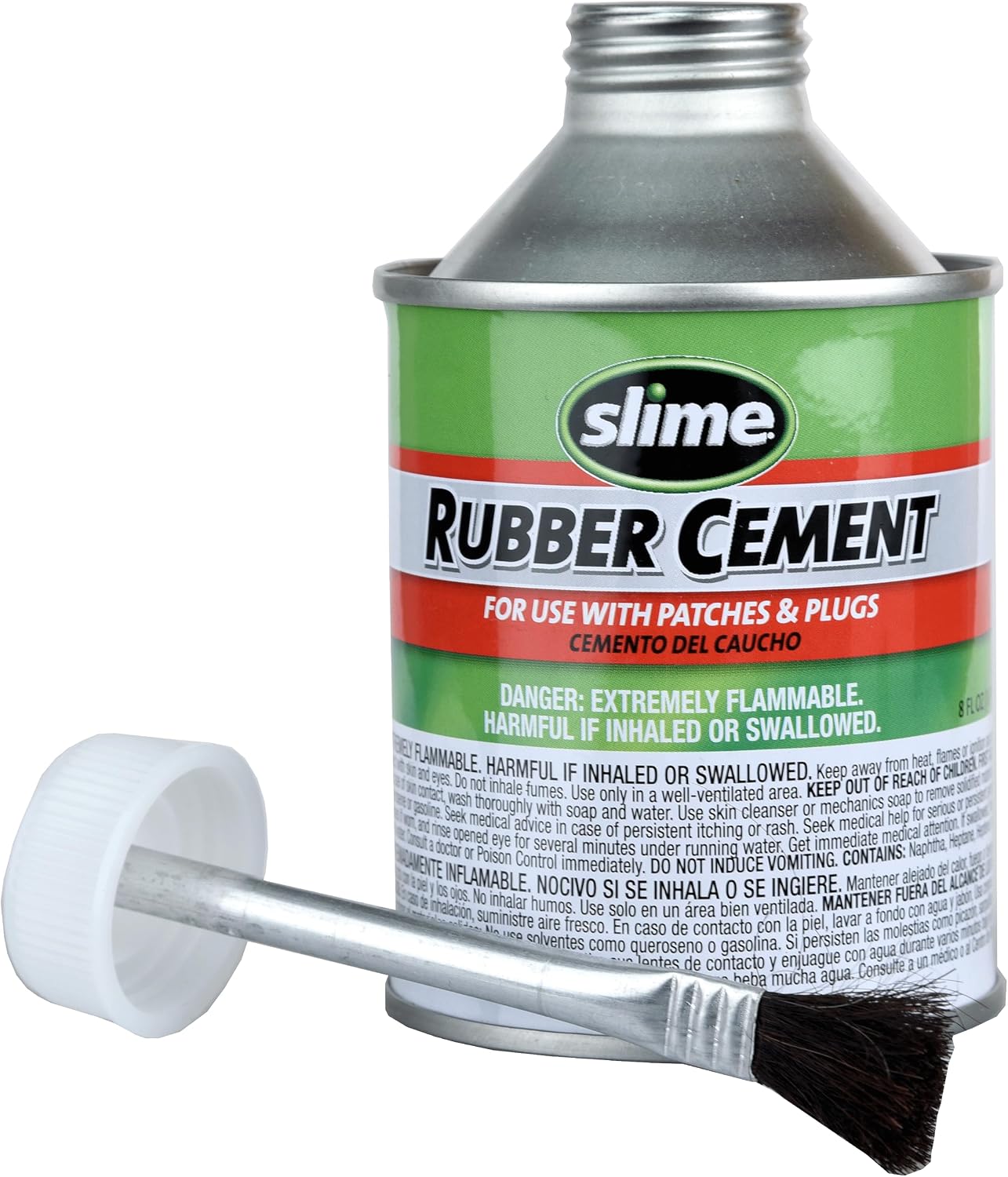 Slime 1022-A Tube Rubber Patch Kit, for Bikes and Other Inflatables, Contains, 5 Patches, Scuffer and Glue