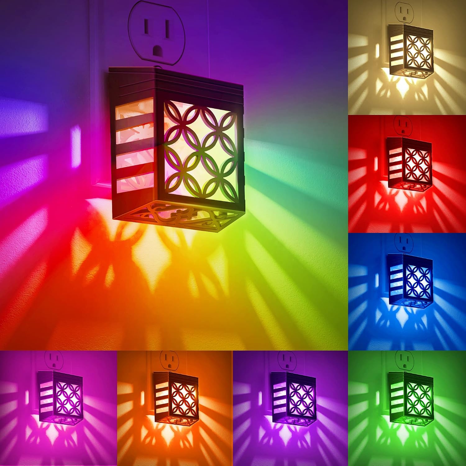 DORESshop Nights Lights Plug Into Wall, Plug in Night-Light, 3000K