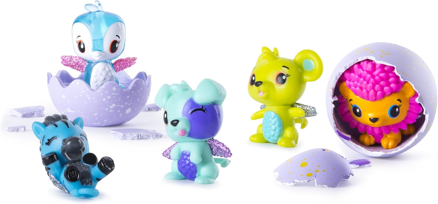 Hatchimals - CollEGGtibles - 4-Pack + Bonus (Styles & Colors May Vary) by Spin Master
