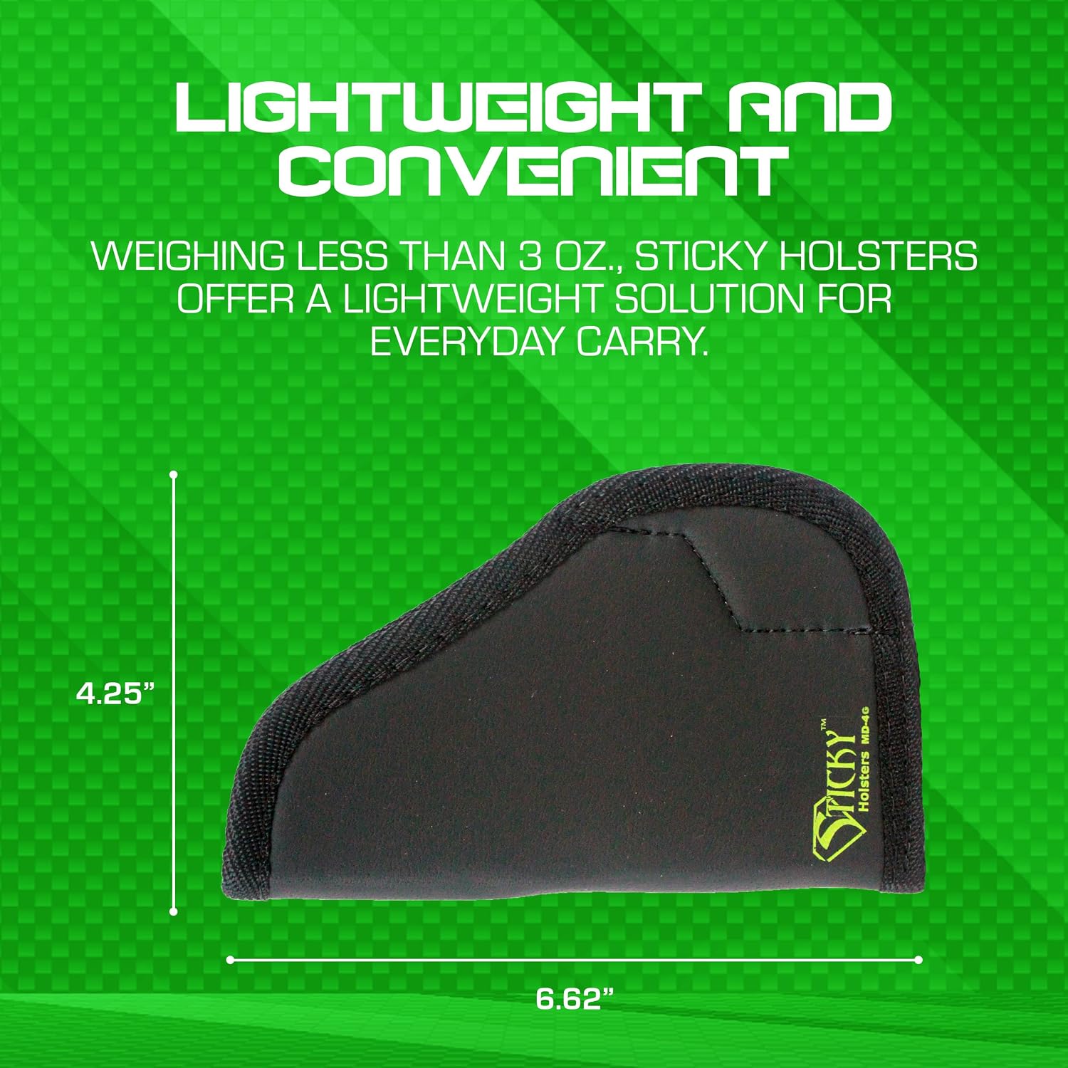 Sticky Holsters Concealment Holster for Men and Women - MD-4-GEN1 - Fits Glock 26/27, Ruger SR9c