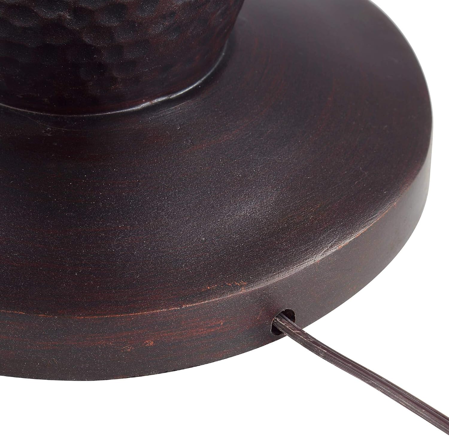 Regency Hill Fallon 66" Tall Bronze USB and Outlet Tray Table Floor Lamp