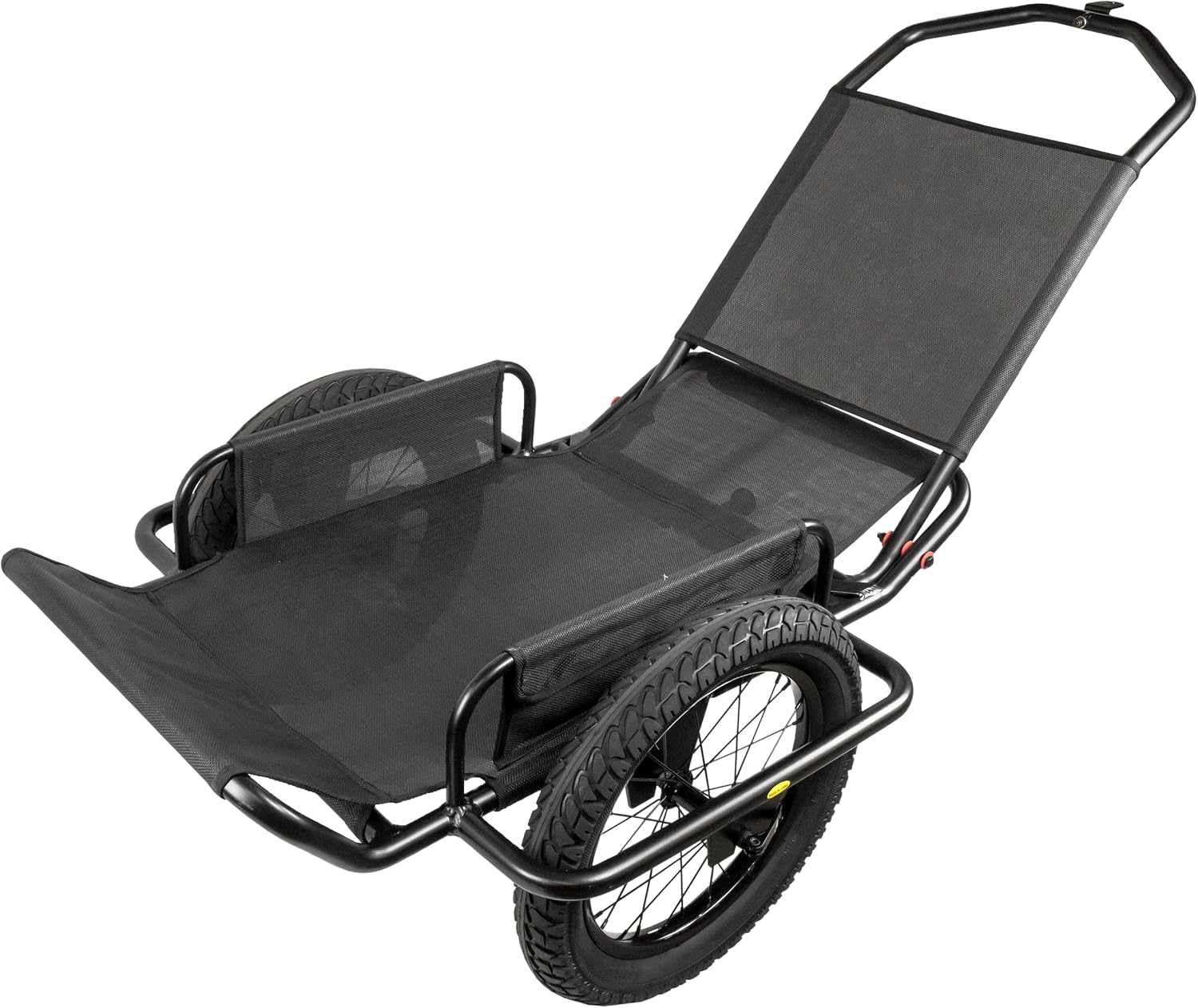 Rambo Bikes Aluminum Bike Trailer Cart - Heavy-Duty Game Cart and Utility Trailer - 300lbs Maximum Capacity - 6061 Aluminum Alloy Frame