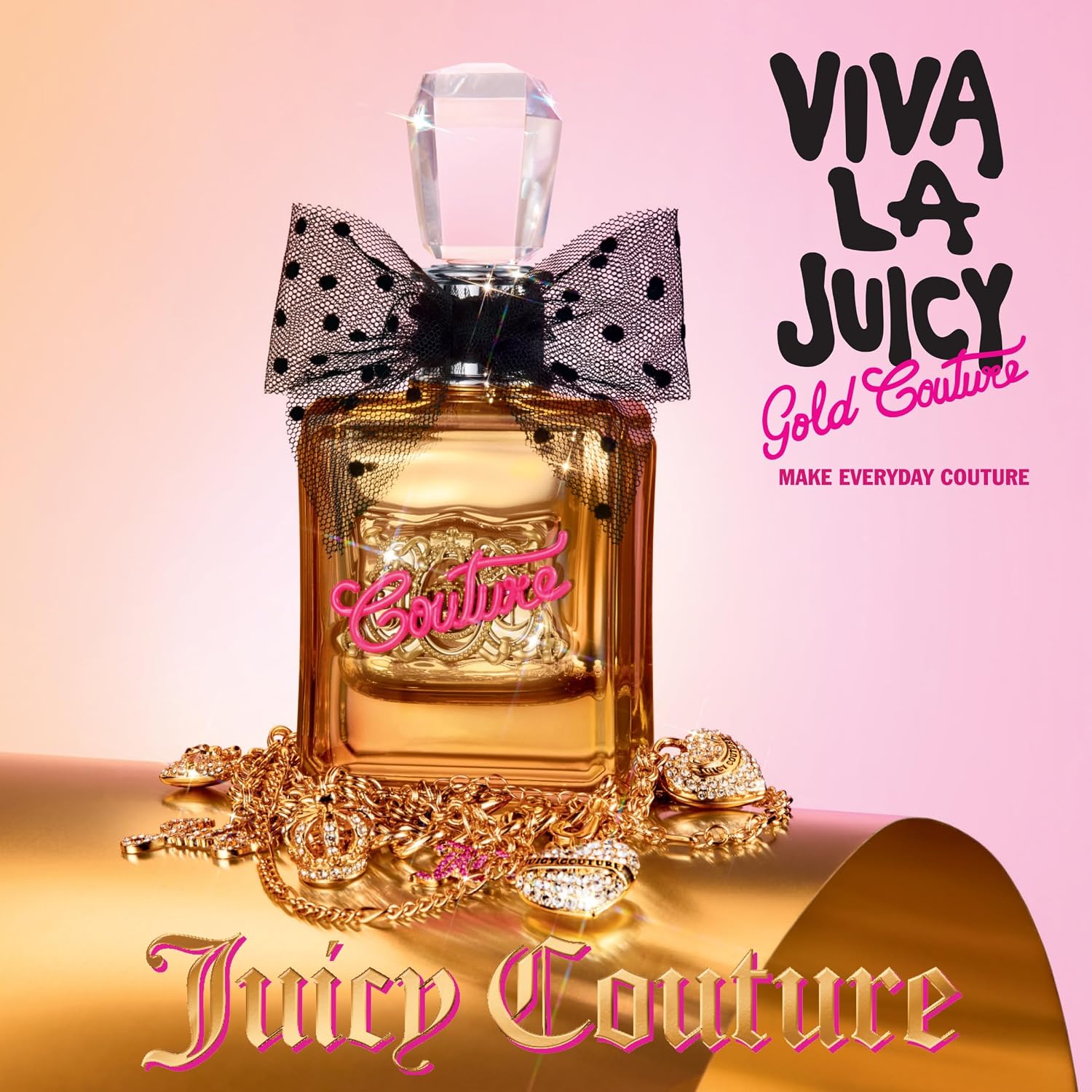 Juicy Couture Viva La Juicy Eau De Parfum, Women's Perfume with Notes of Mandarin, Gardenia & Caramel, Floral & Sweet Perfume for Women, EDP Spray