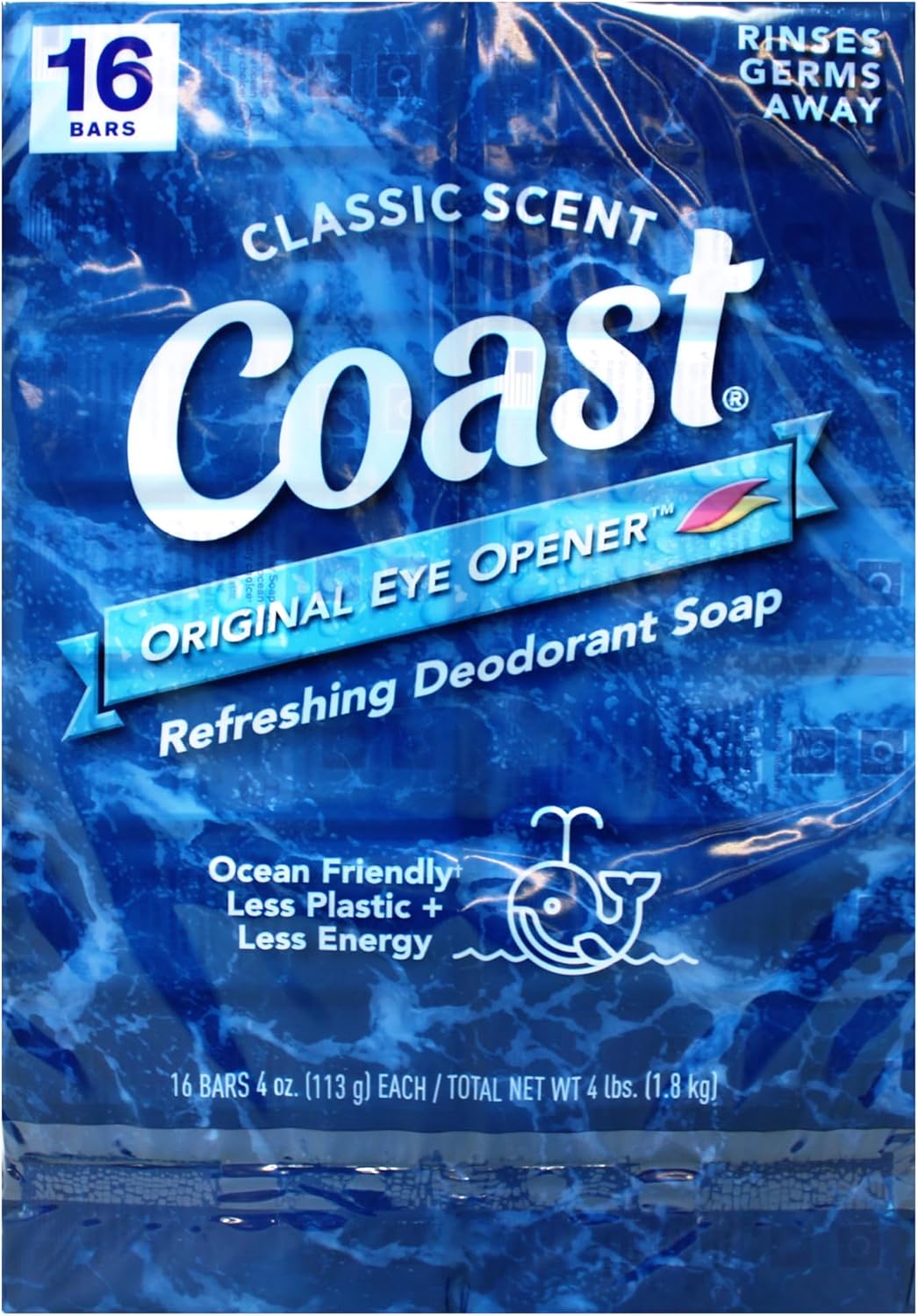 Coast Classic Original Scent 4oz, 16 Bars