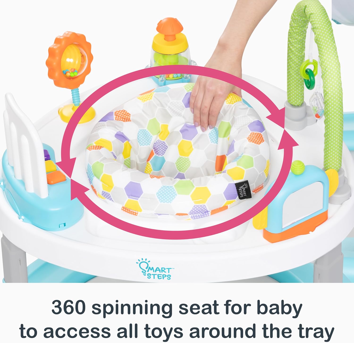 Smart Steps® Bounce N’ Play 3-in-1 Activity Center, Woodland Walk